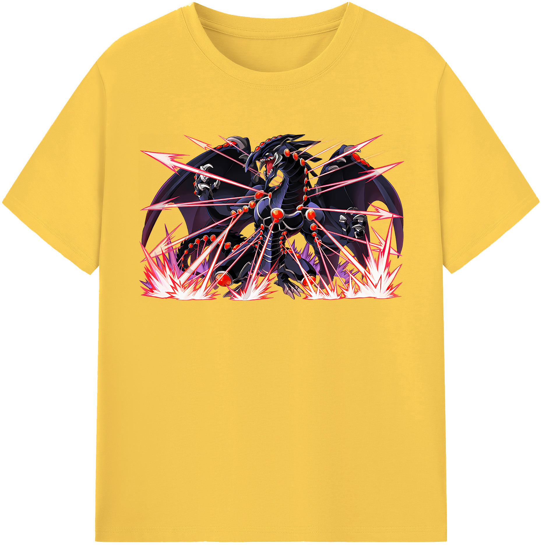 （画像用） 遊☆戯☆王 Yu-Gi-Oh! 綿100％半袖Tシャツ（フロントプリント）