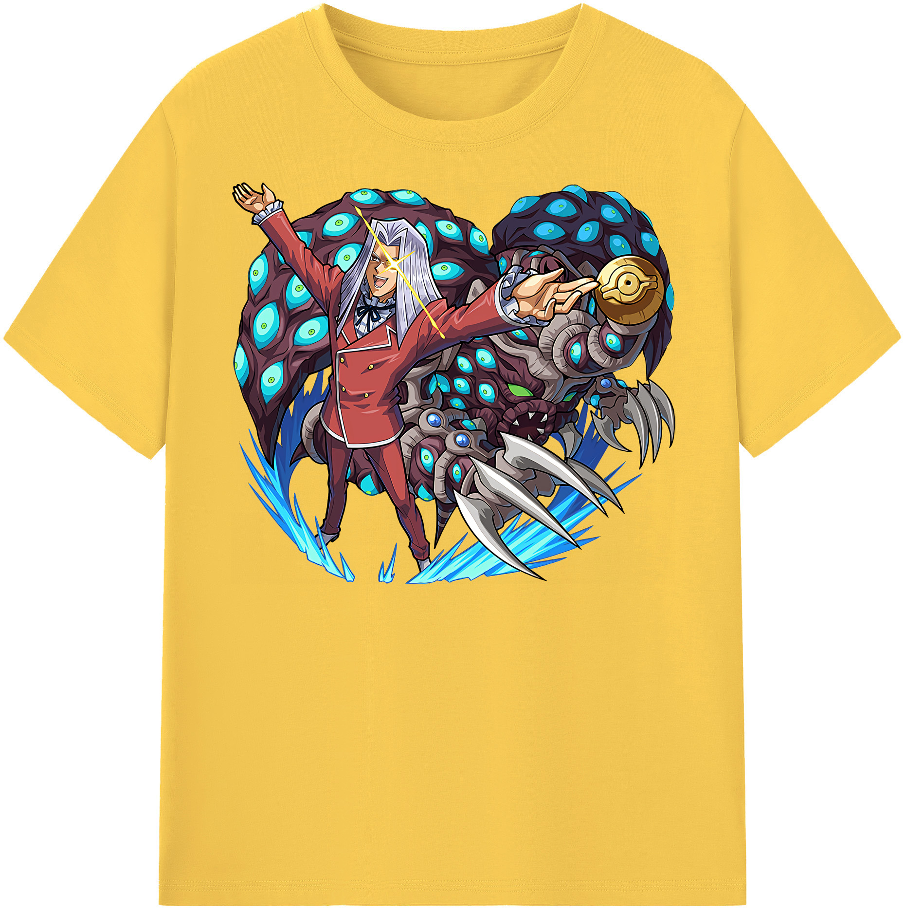 （画像用） 遊☆戯☆王 Yu-Gi-Oh! 綿100％半袖Tシャツ（フロントプリント）