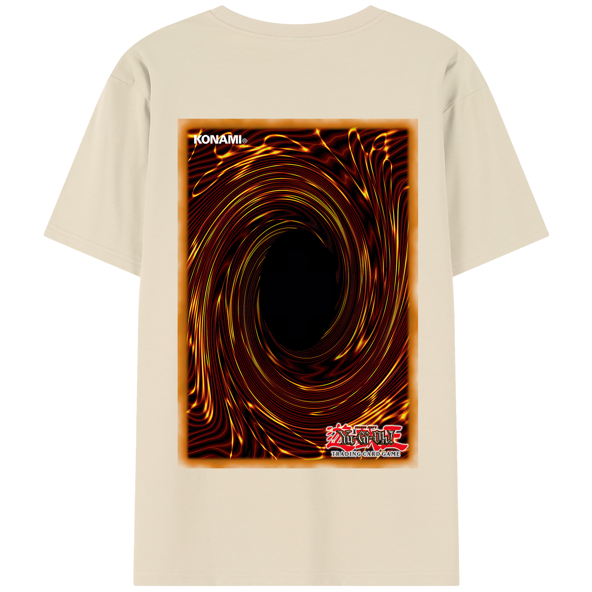 （画像用） 遊☆戯☆王 Yu-Gi-Oh! 綿100％半袖Tシャツ（背面プリント）