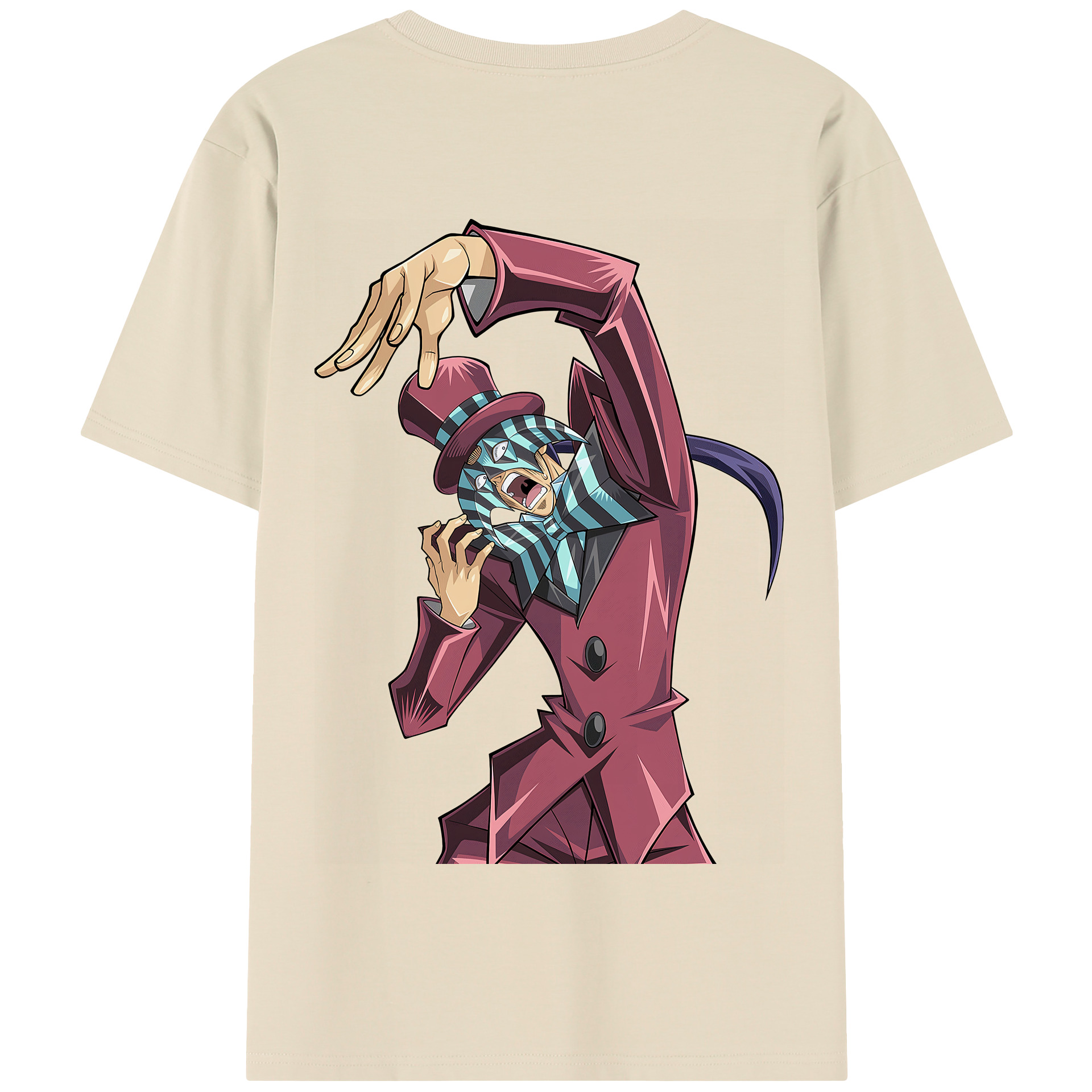 （画像用） 遊☆戯☆王 Yu-Gi-Oh! 綿100％半袖Tシャツ（背面プリント）