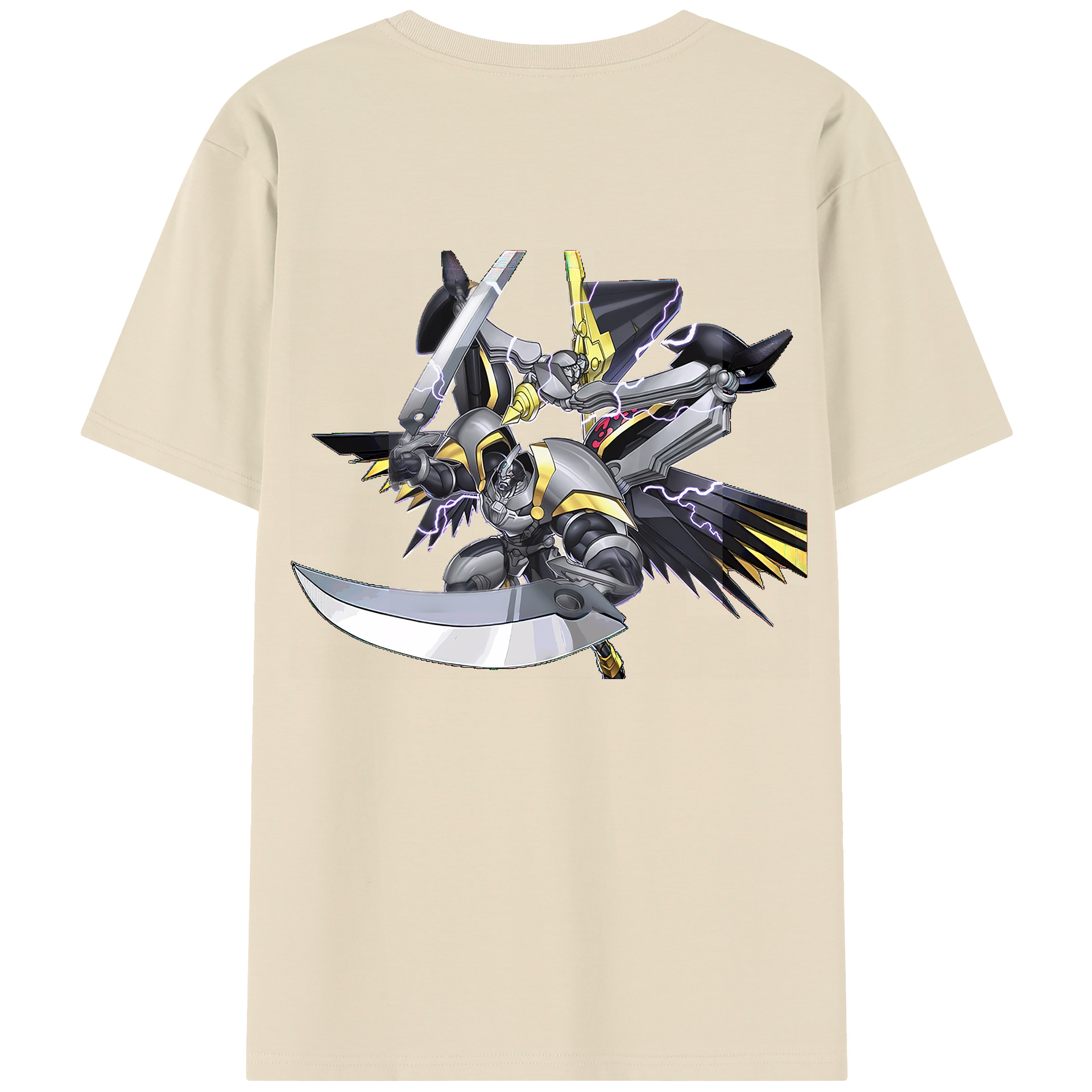 （画像用） 遊☆戯☆王 Yu-Gi-Oh! 綿100％半袖Tシャツ（背面プリント）
