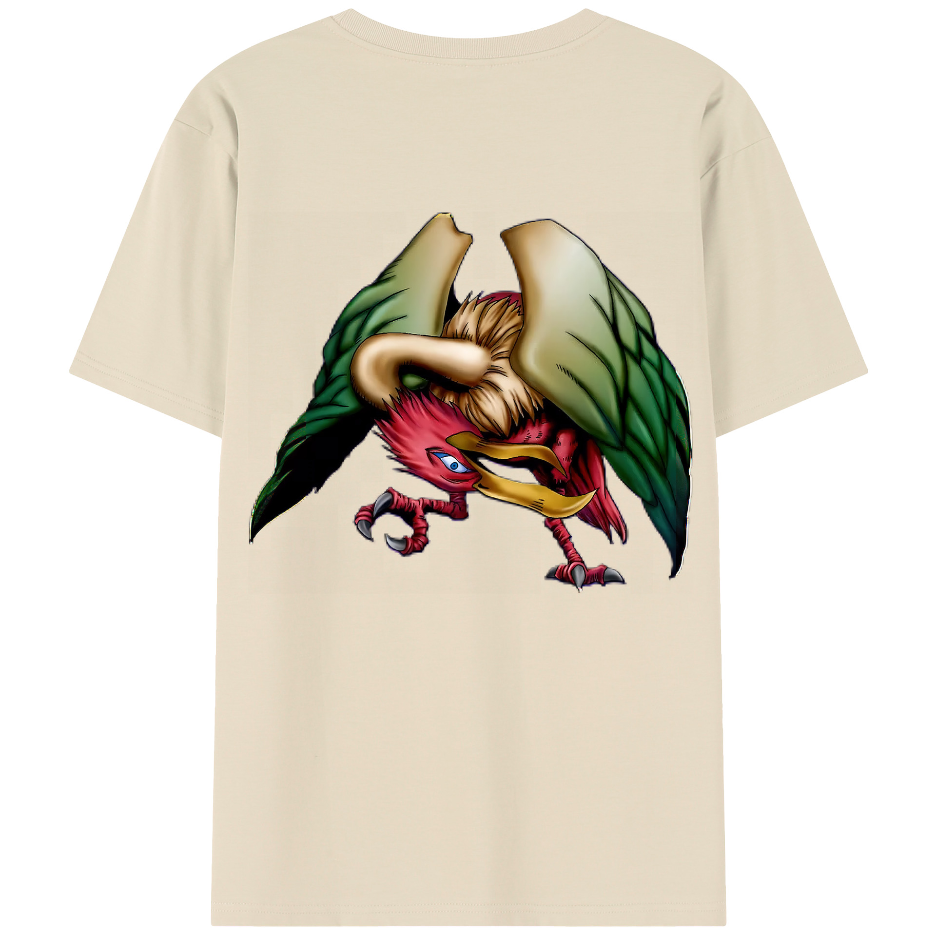 （画像用） 遊☆戯☆王 Yu-Gi-Oh! 綿100％半袖Tシャツ（背面プリント）