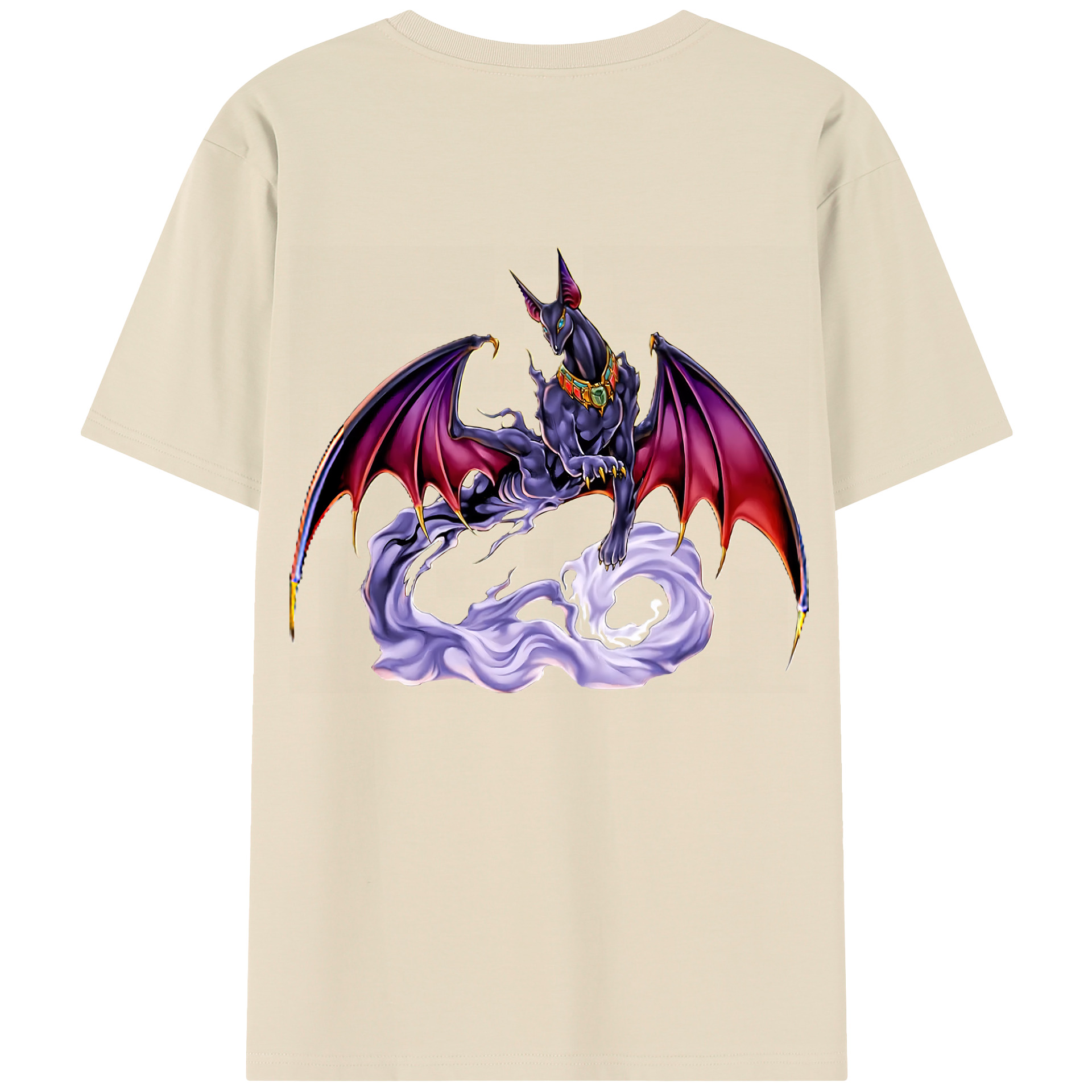 （画像用） 遊☆戯☆王 Yu-Gi-Oh! 綿100％半袖Tシャツ（背面プリント）