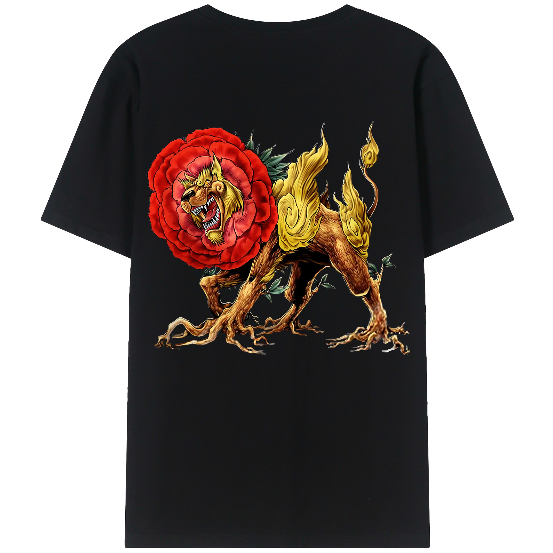 （画像用） 遊☆戯☆王 Yu-Gi-Oh! 綿100％半袖Tシャツ（背面プリント）