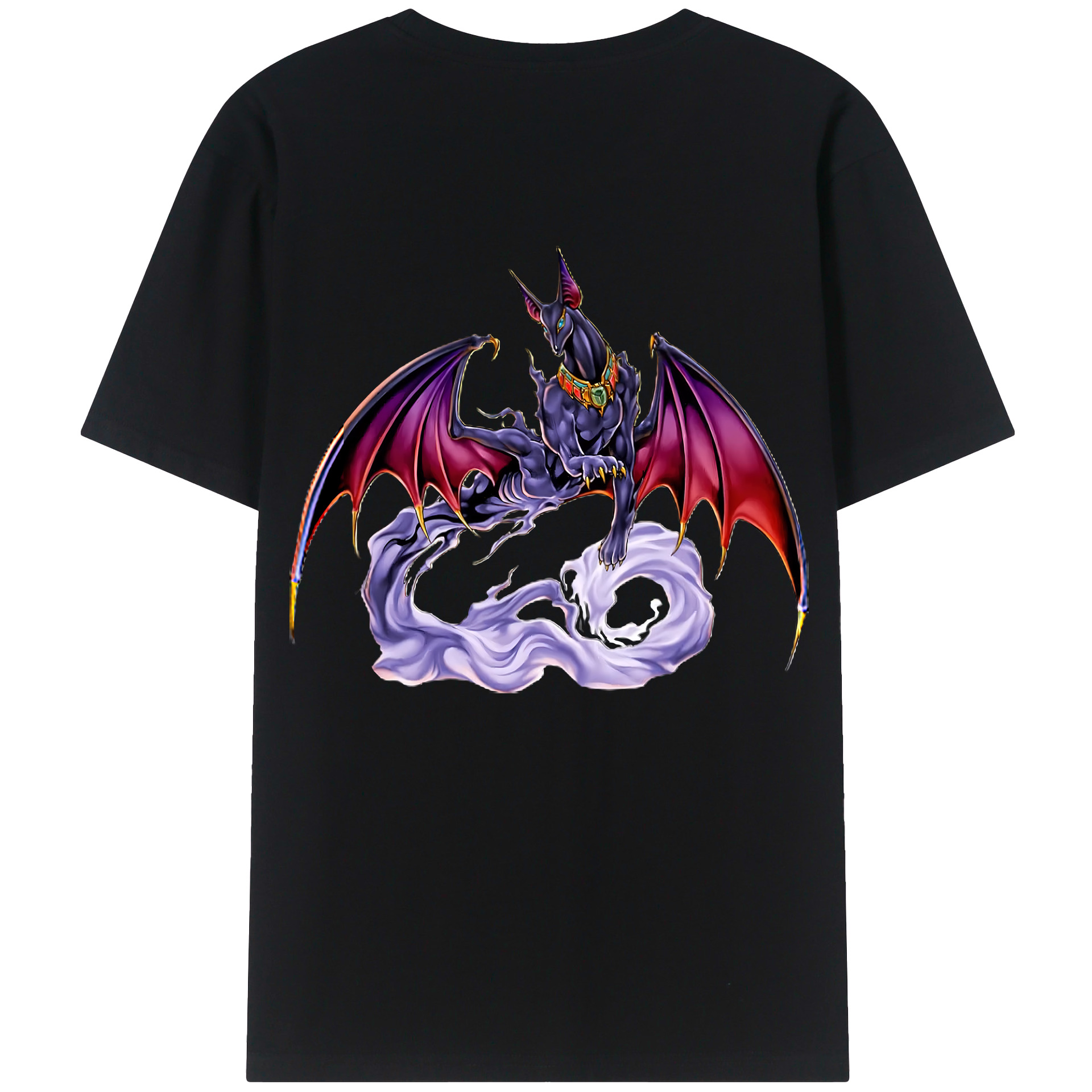 （画像用） 遊☆戯☆王 Yu-Gi-Oh! 綿100％半袖Tシャツ（背面プリント）