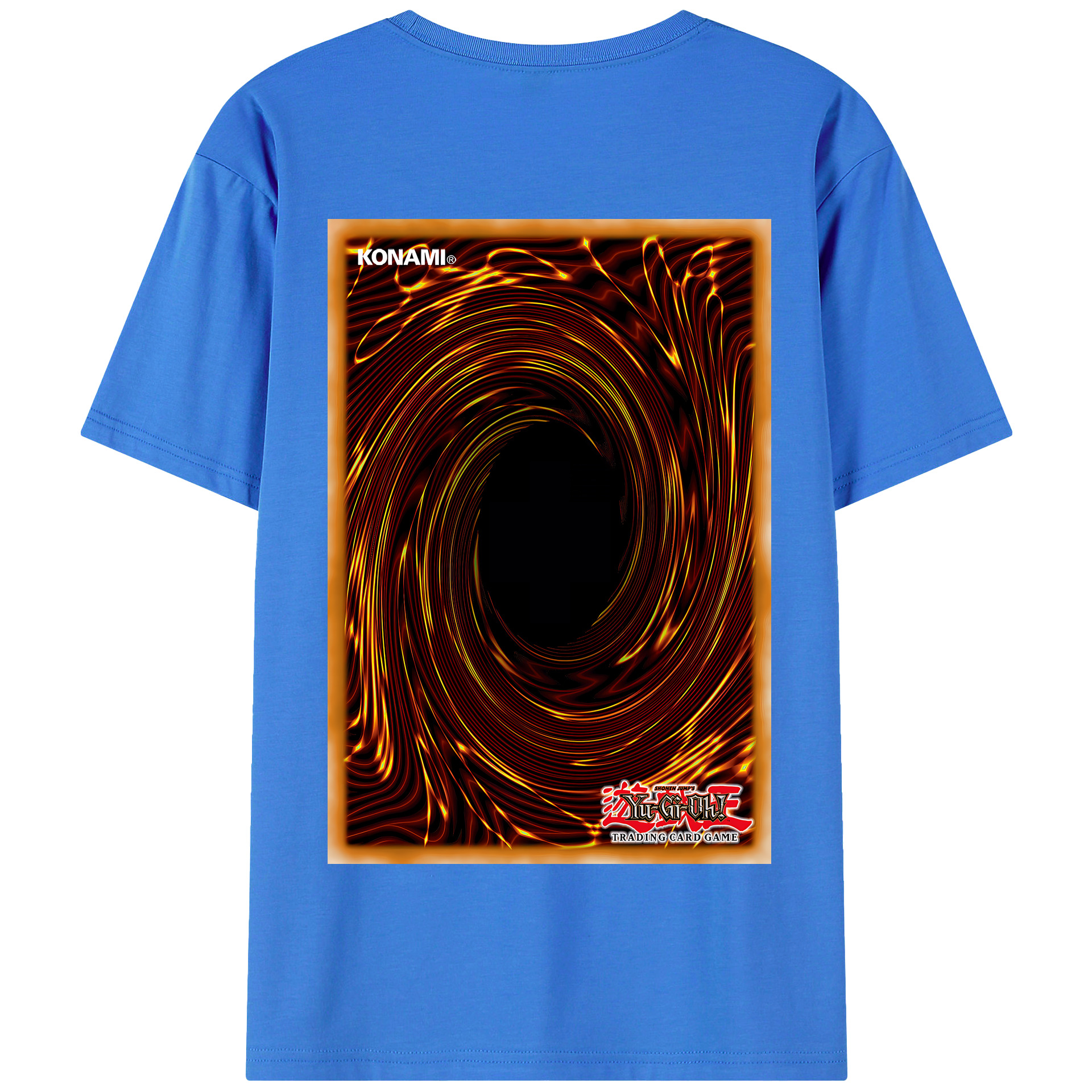 （画像用） 遊☆戯☆王 Yu-Gi-Oh! 綿100％半袖Tシャツ（背面プリント）