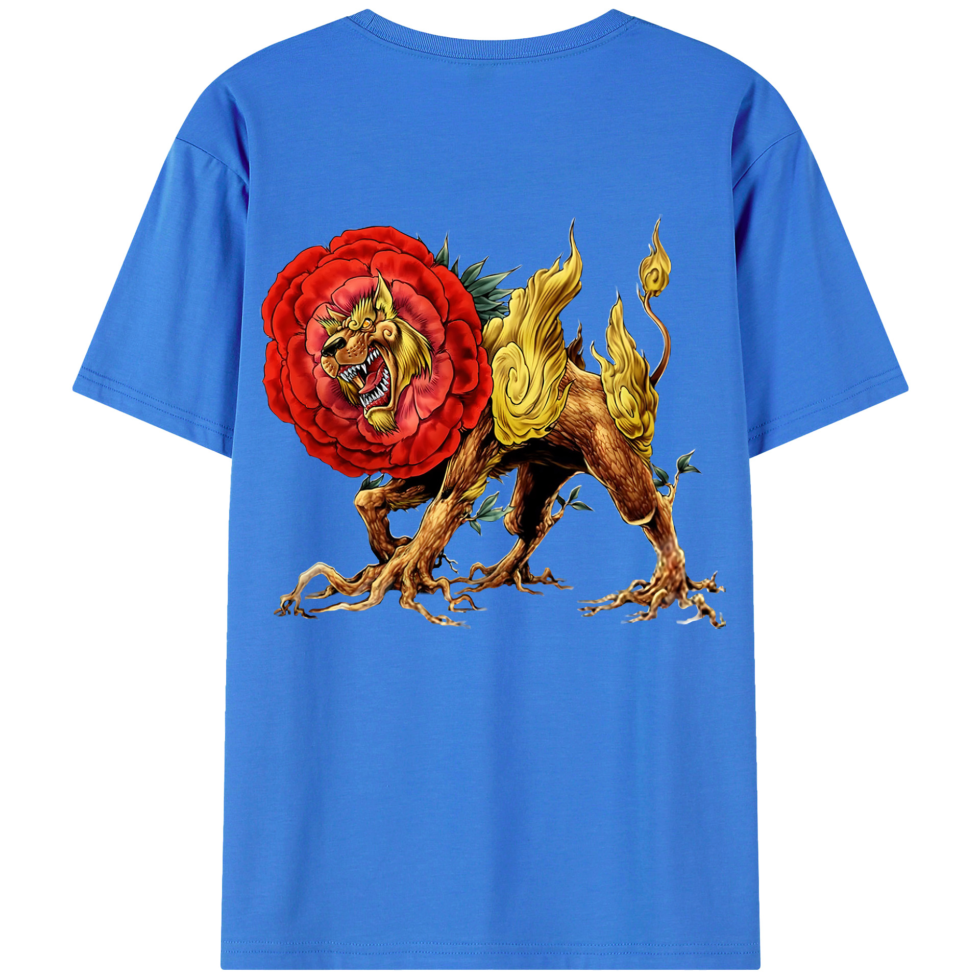 （画像用） 遊☆戯☆王 Yu-Gi-Oh! 綿100％半袖Tシャツ（背面プリント）