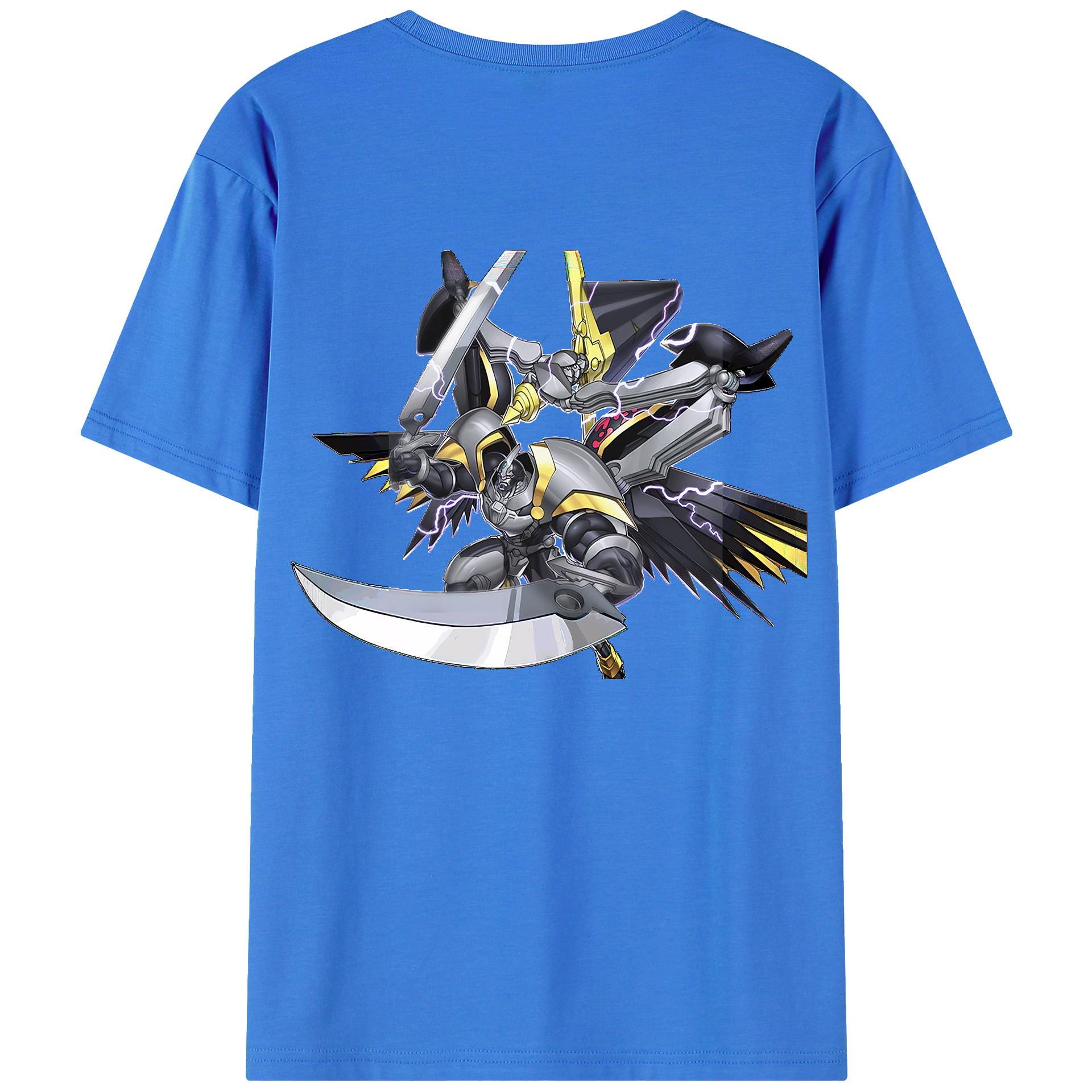 （画像用） 遊☆戯☆王 Yu-Gi-Oh! 綿100％半袖Tシャツ（背面プリント）