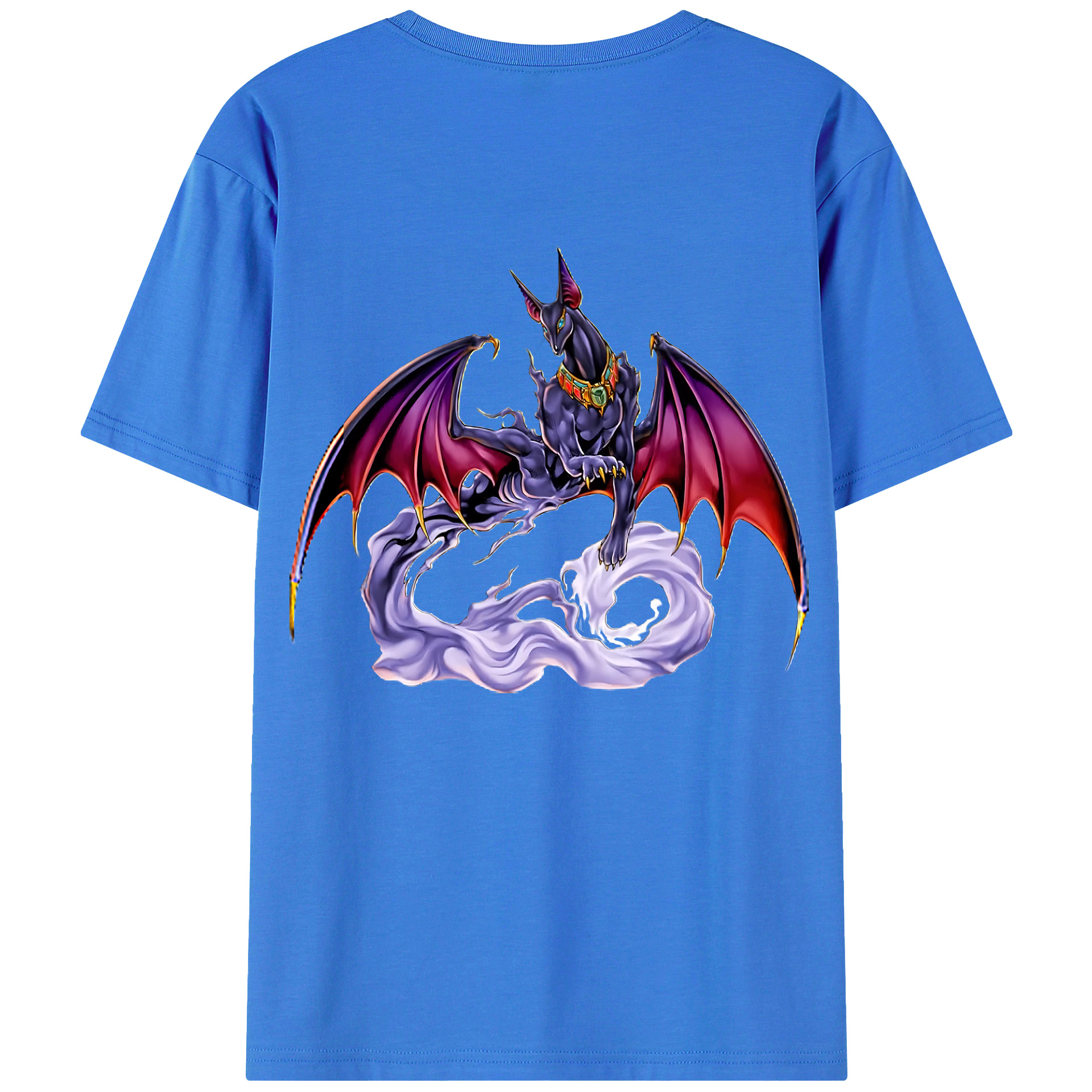 （画像用） 遊☆戯☆王 Yu-Gi-Oh! 綿100％半袖Tシャツ（背面プリント）