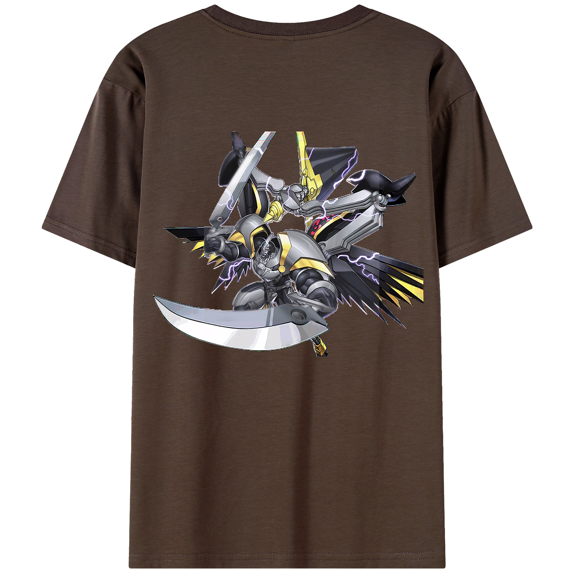（画像用） 遊☆戯☆王 Yu-Gi-Oh! 綿100％半袖Tシャツ（背面プリント）