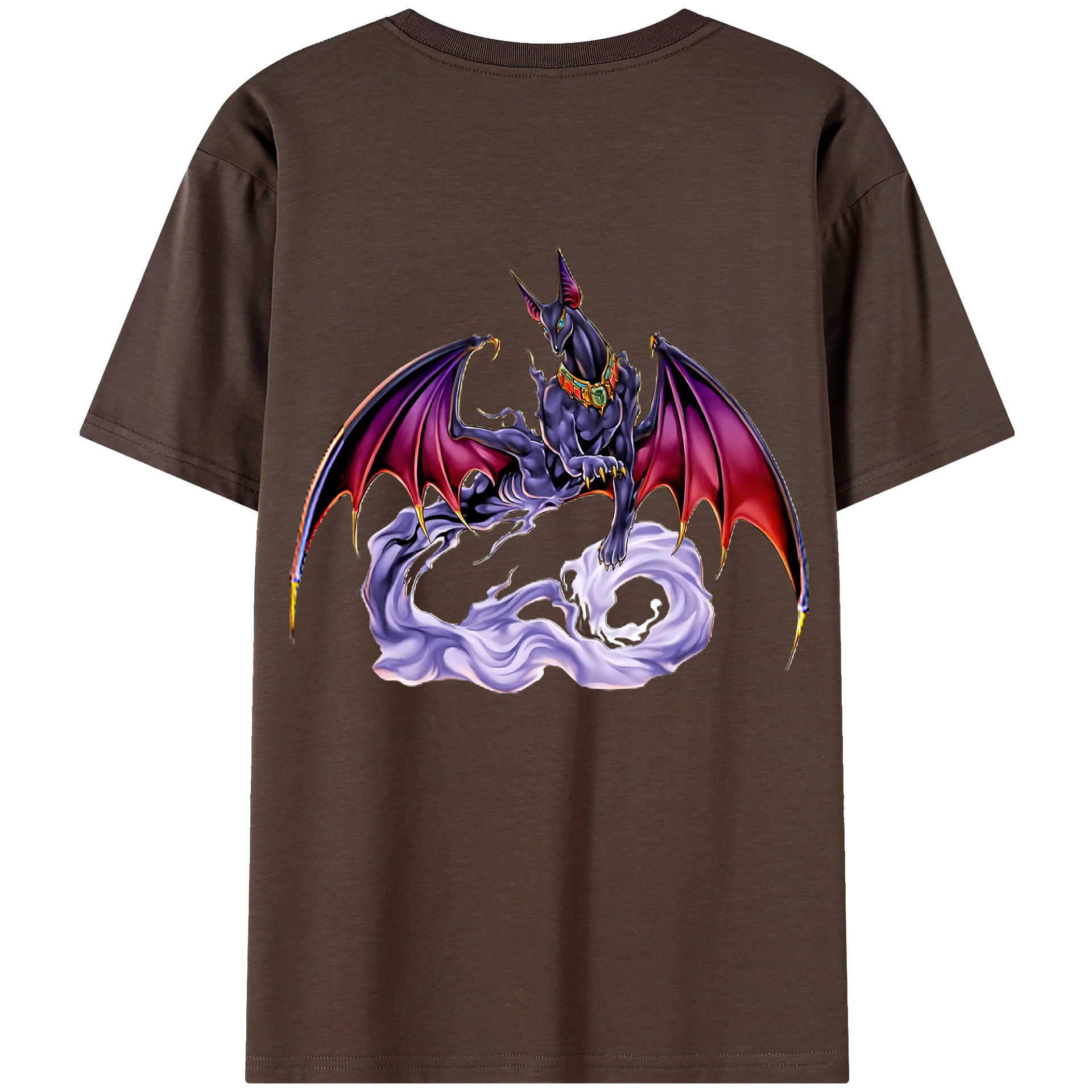 （画像用） 遊☆戯☆王 Yu-Gi-Oh! 綿100％半袖Tシャツ（背面プリント）