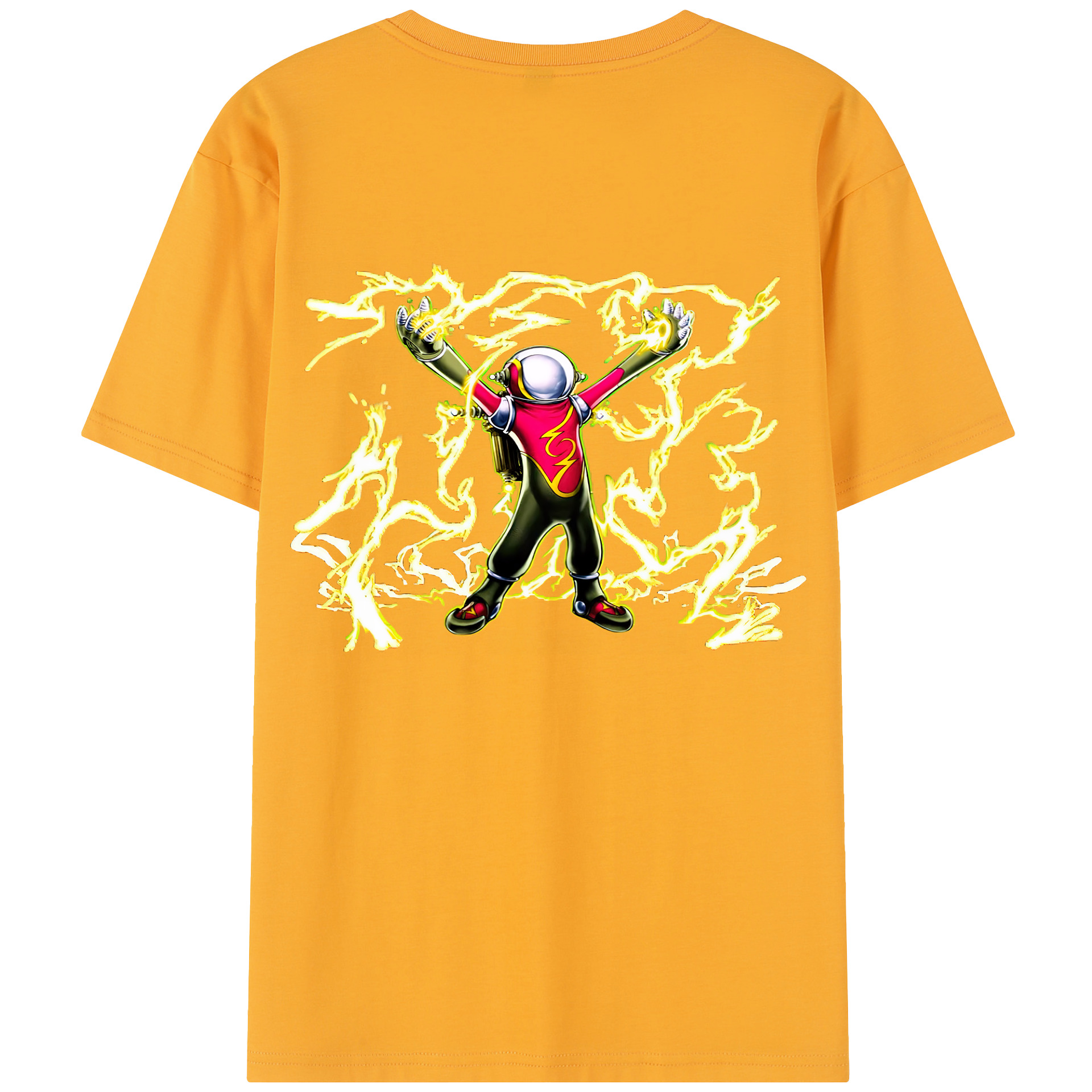 （画像用） 遊☆戯☆王 Yu-Gi-Oh! 綿100％半袖Tシャツ（背面プリント）