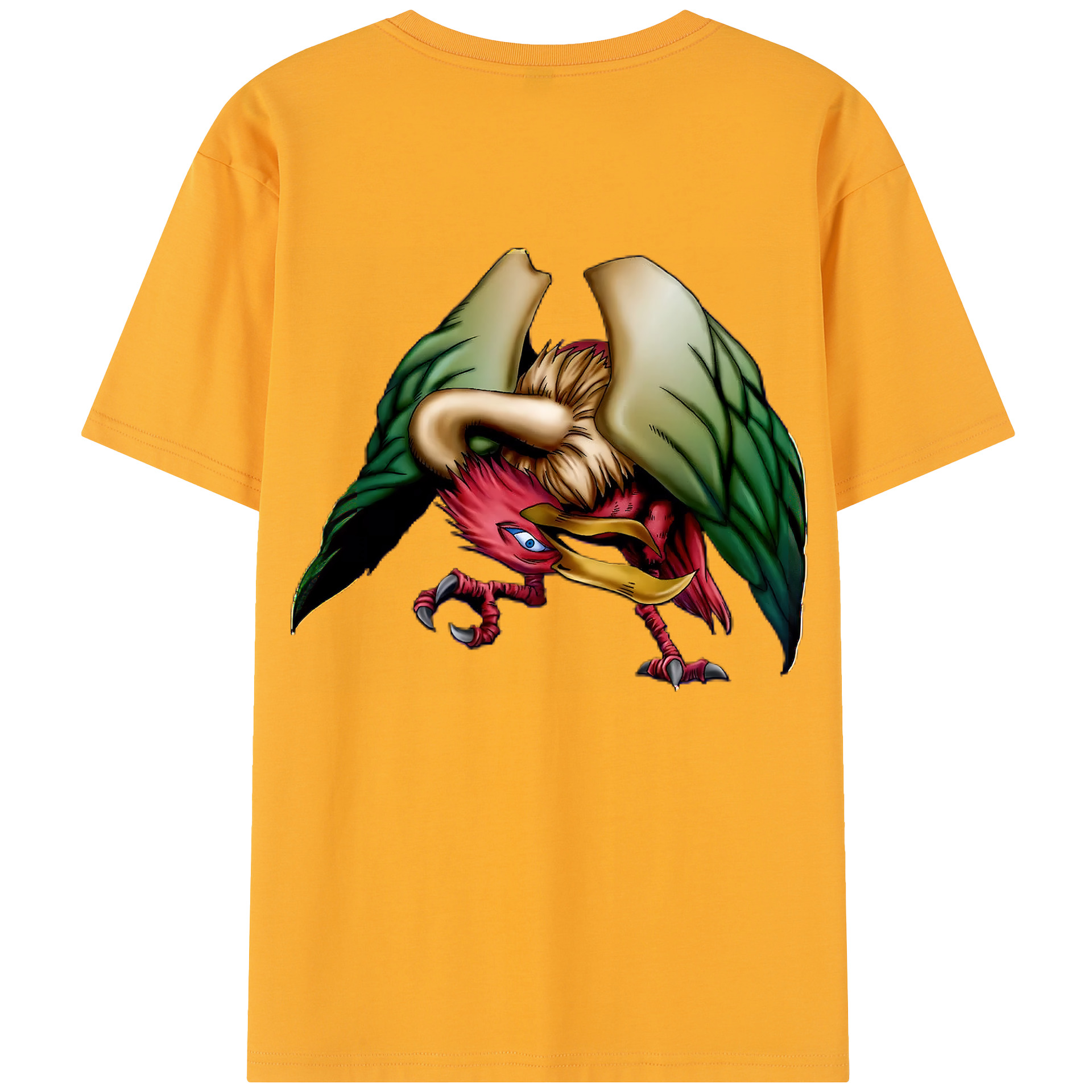 （画像用） 遊☆戯☆王 Yu-Gi-Oh! 綿100％半袖Tシャツ（背面プリント）