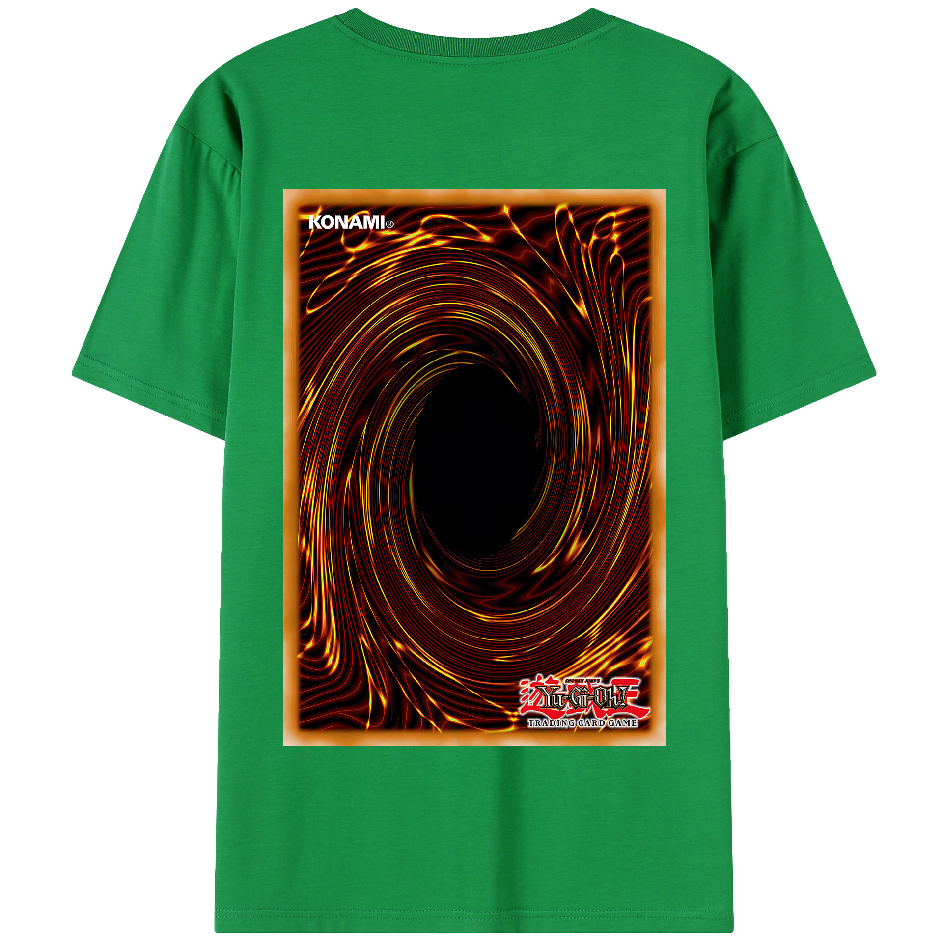 （画像用） 遊☆戯☆王 Yu-Gi-Oh! 綿100％半袖Tシャツ（背面プリント）