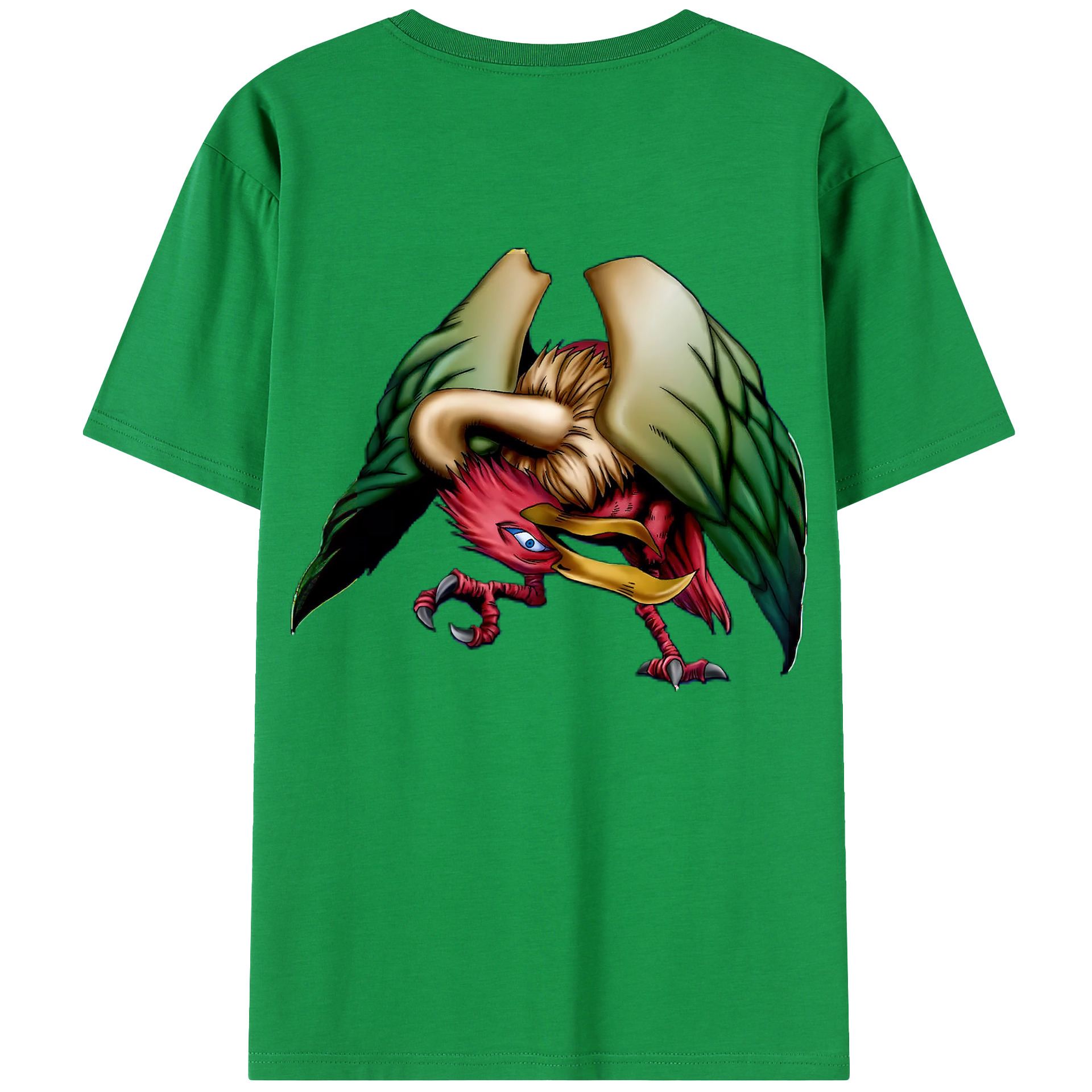 （画像用） 遊☆戯☆王 Yu-Gi-Oh! 綿100％半袖Tシャツ（背面プリント）