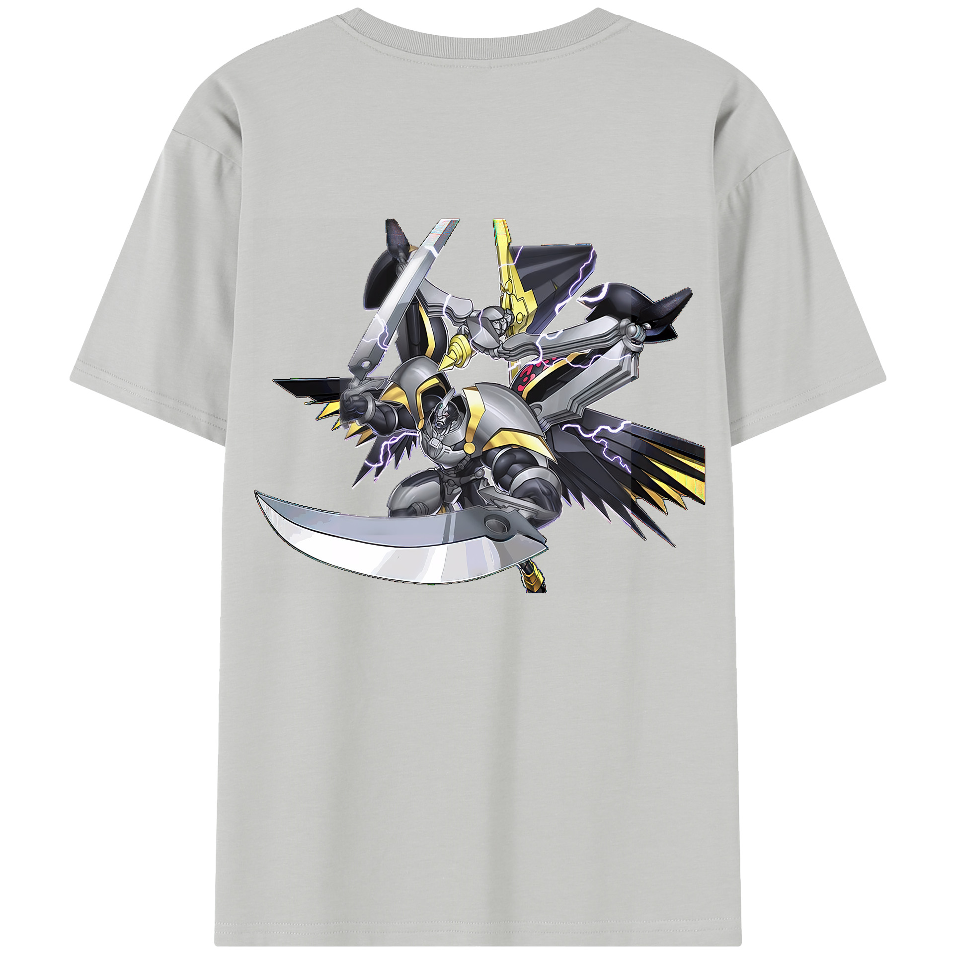 （画像用） 遊☆戯☆王 Yu-Gi-Oh! 綿100％半袖Tシャツ（背面プリント）