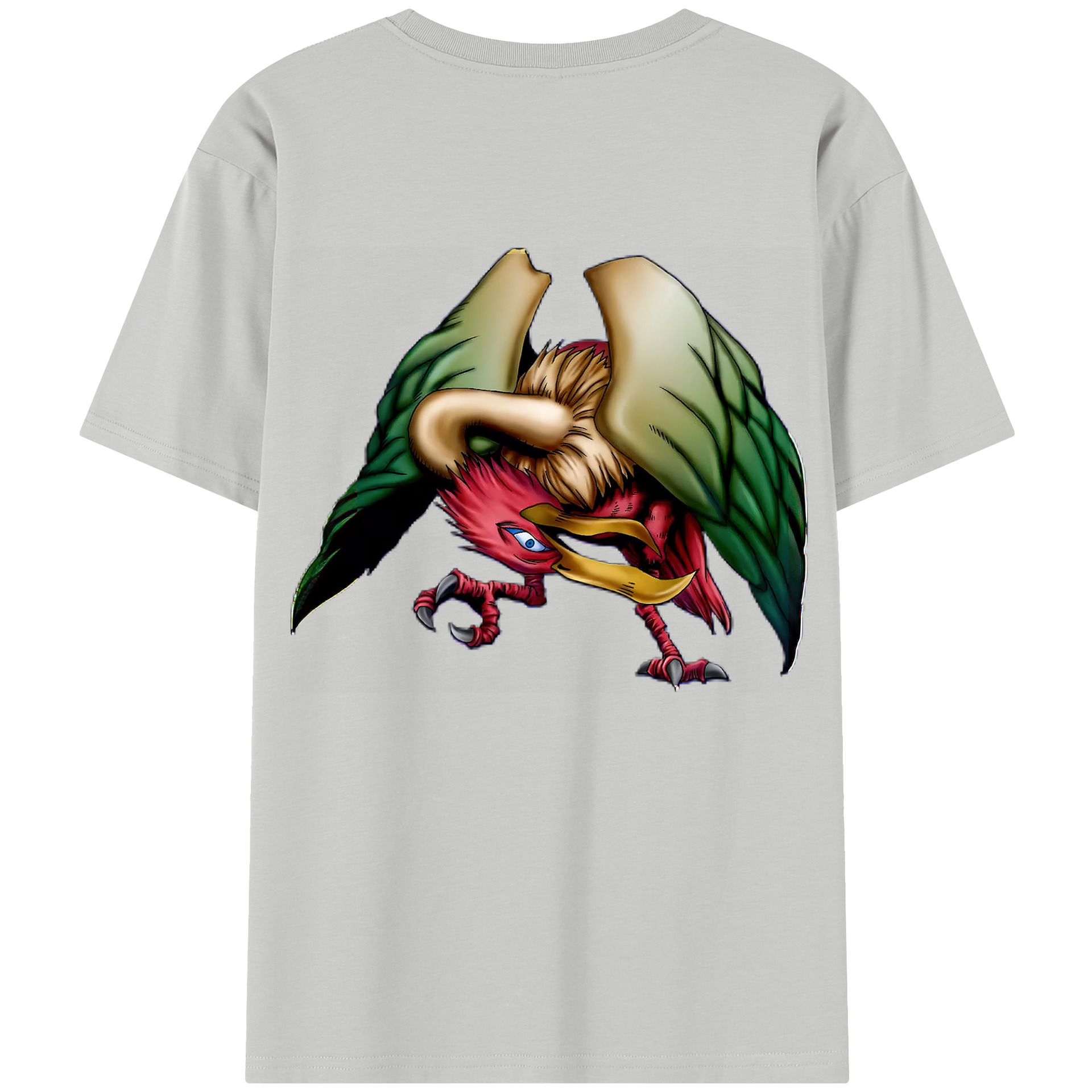 （画像用） 遊☆戯☆王 Yu-Gi-Oh! 綿100％半袖Tシャツ（背面プリント）
