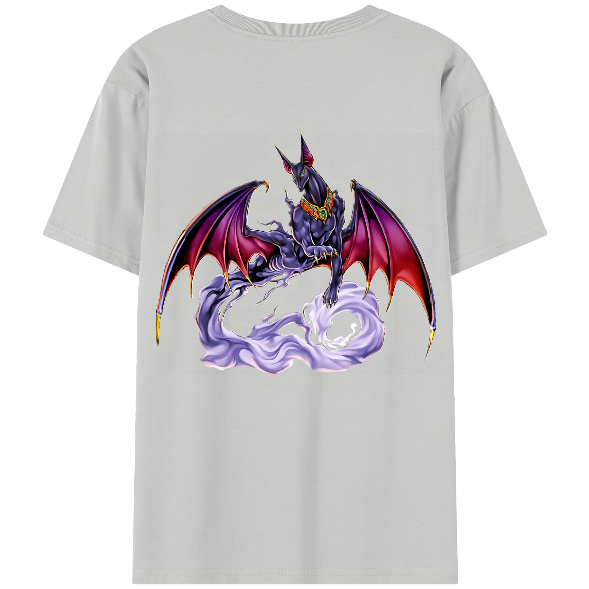 （画像用） 遊☆戯☆王 Yu-Gi-Oh! 綿100％半袖Tシャツ（背面プリント）