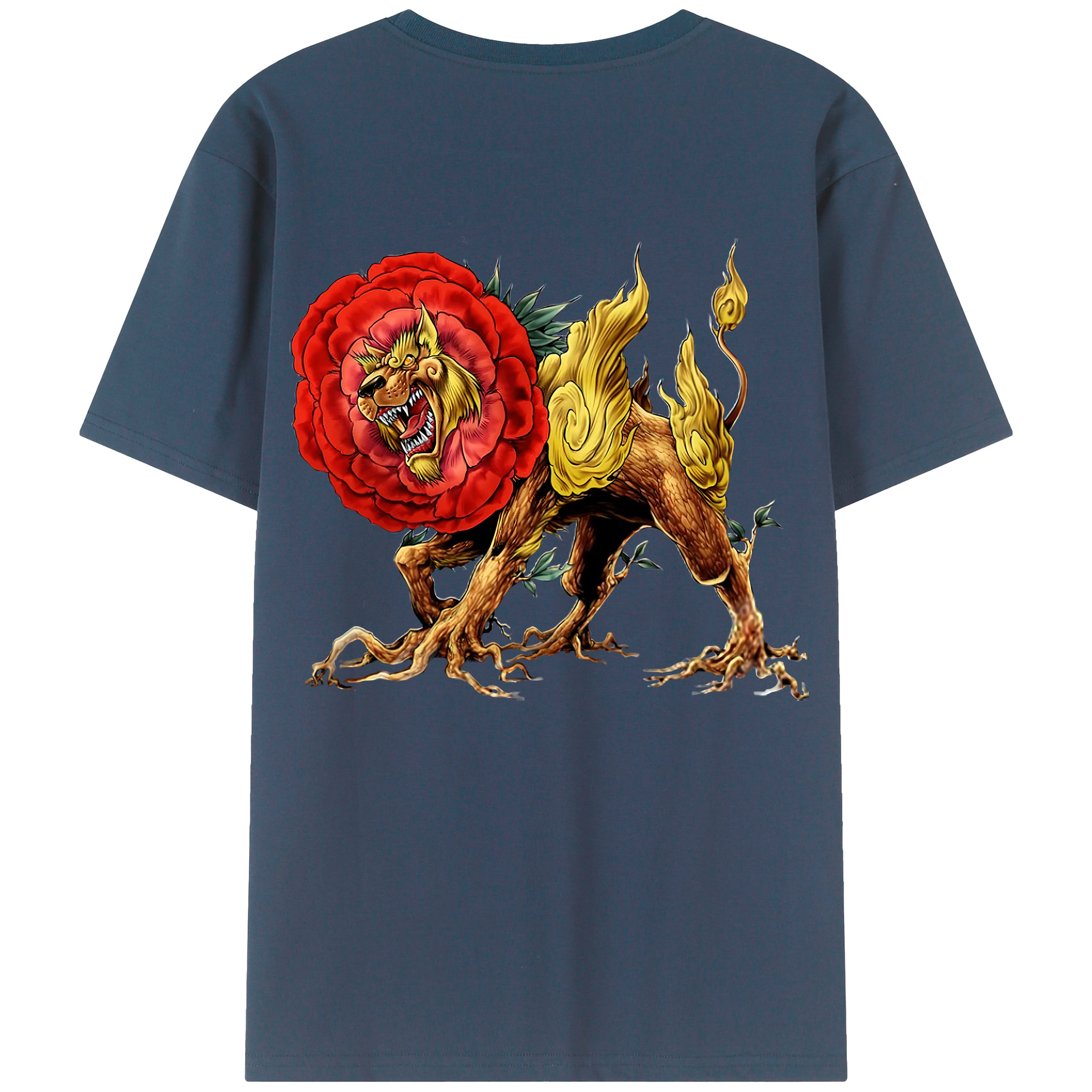 （画像用） 遊☆戯☆王 Yu-Gi-Oh! 綿100％半袖Tシャツ（背面プリント）