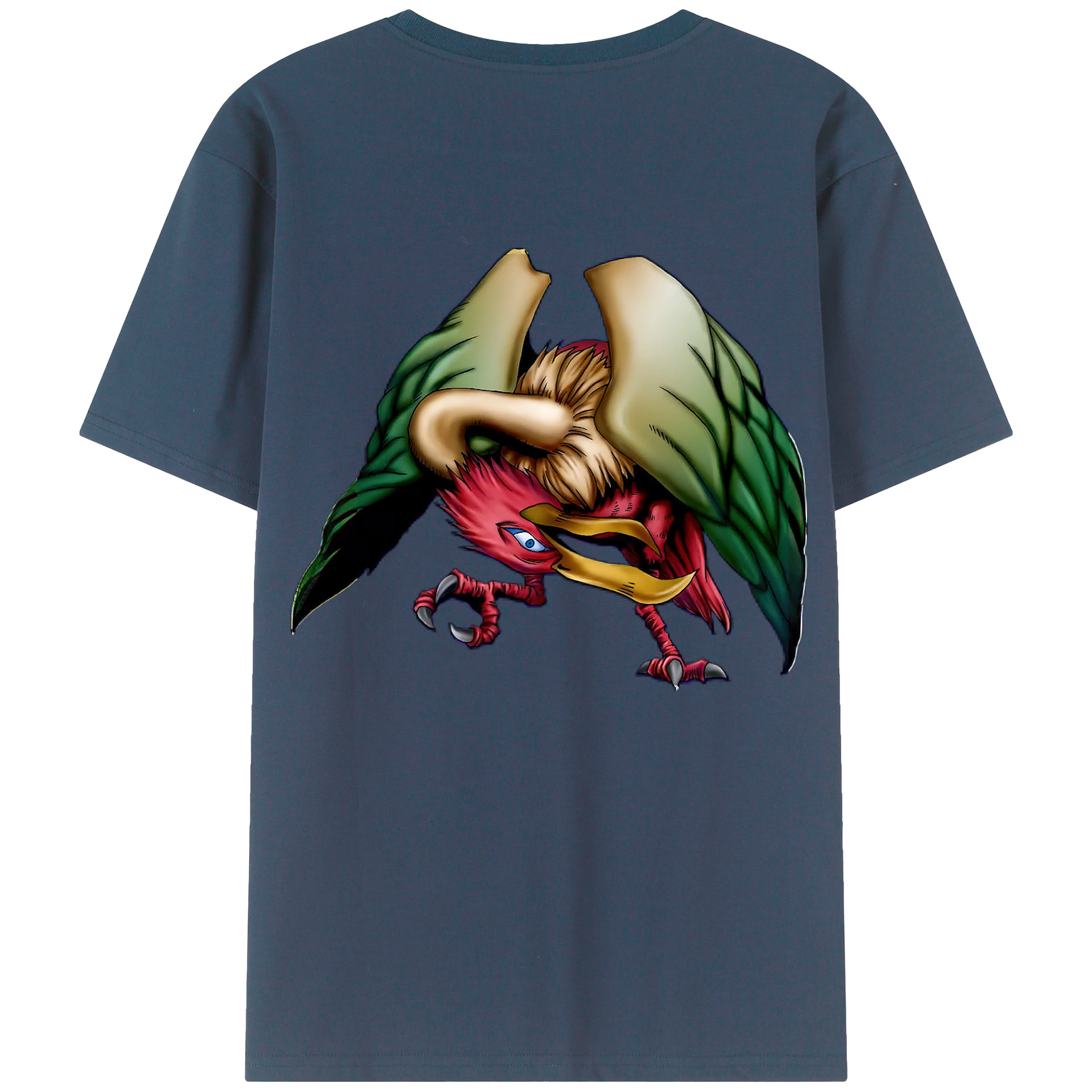 （画像用） 遊☆戯☆王 Yu-Gi-Oh! 綿100％半袖Tシャツ（背面プリント）