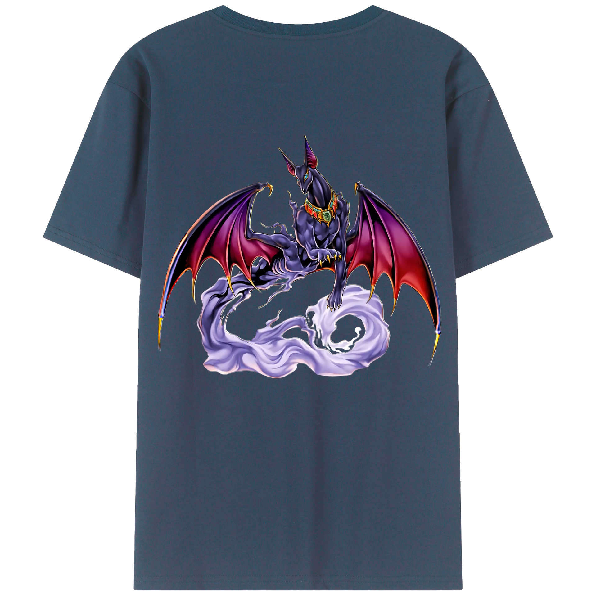 （画像用） 遊☆戯☆王 Yu-Gi-Oh! 綿100％半袖Tシャツ（背面プリント）