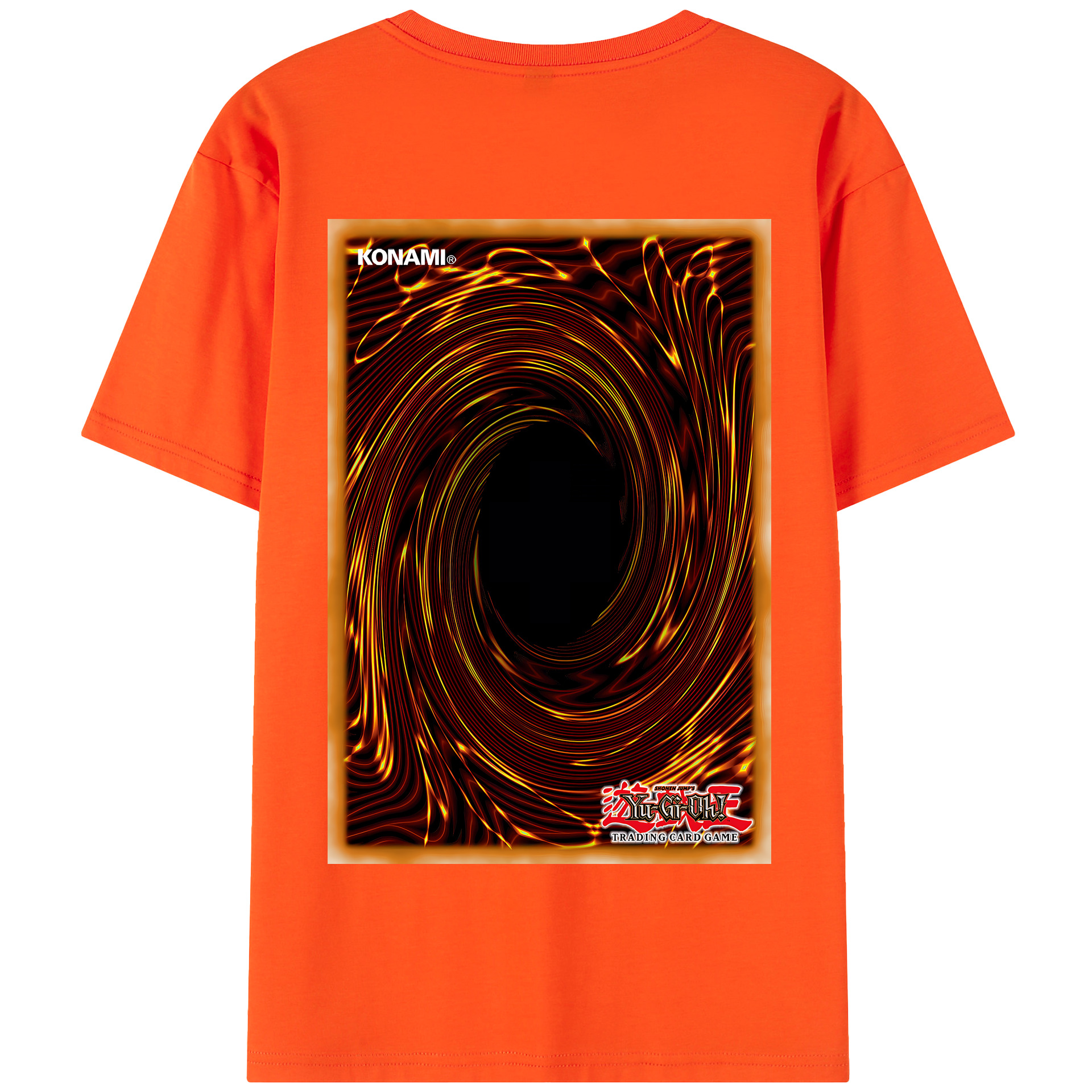 （画像用） 遊☆戯☆王 Yu-Gi-Oh! 綿100％半袖Tシャツ（背面プリント）