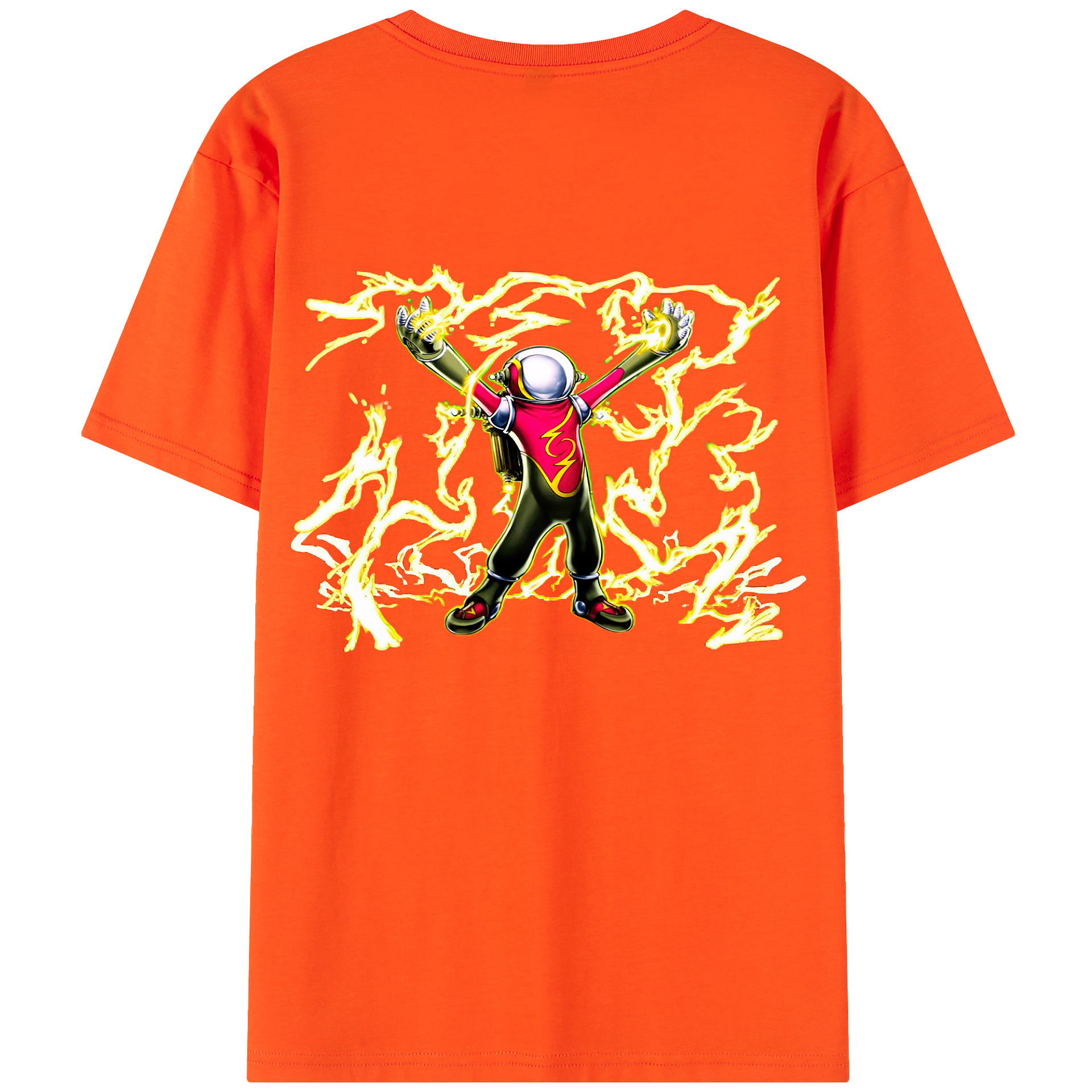 （画像用） 遊☆戯☆王 Yu-Gi-Oh! 綿100％半袖Tシャツ（背面プリント）