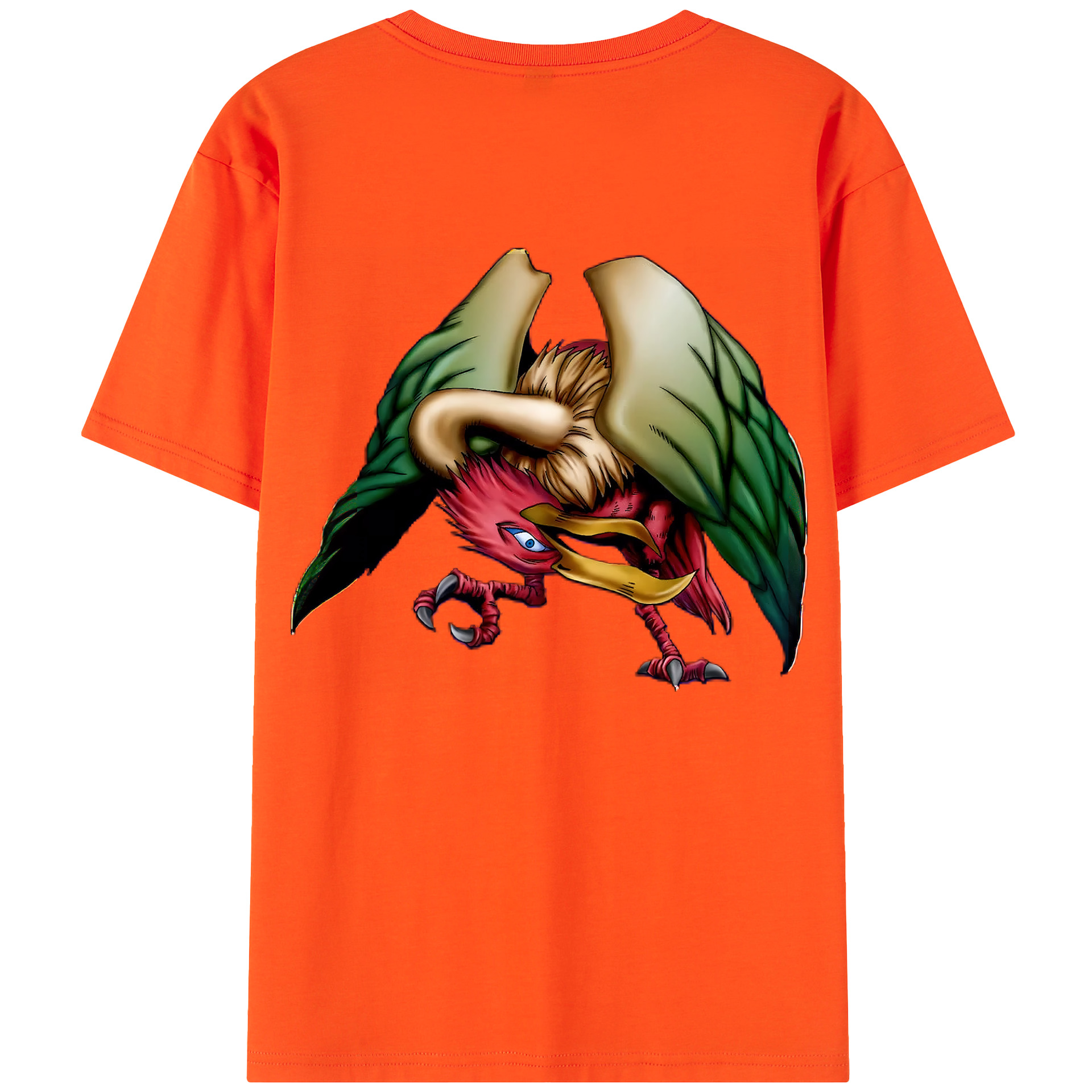 （画像用） 遊☆戯☆王 Yu-Gi-Oh! 綿100％半袖Tシャツ（背面プリント）