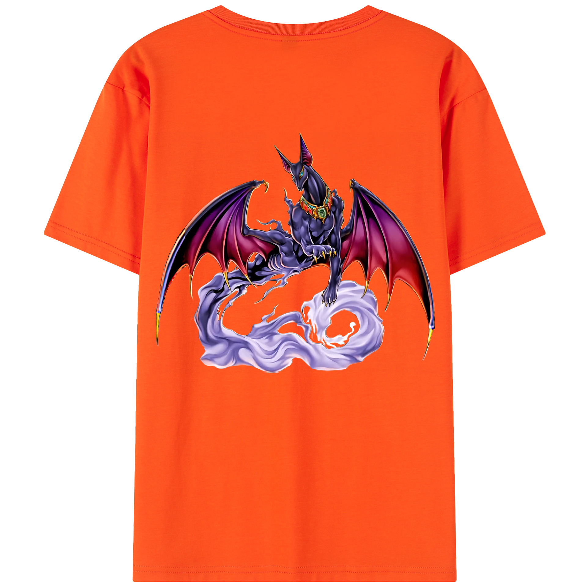 （画像用） 遊☆戯☆王 Yu-Gi-Oh! 綿100％半袖Tシャツ（背面プリント）