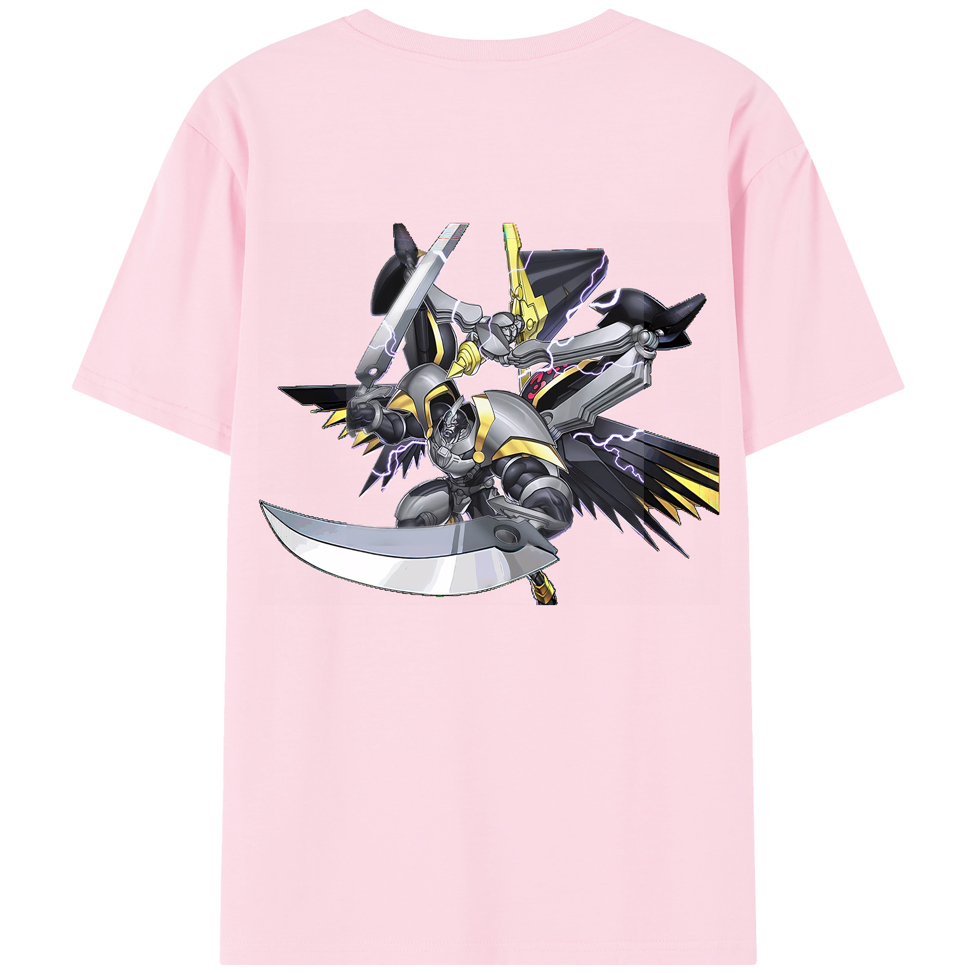 （画像用） 遊☆戯☆王 Yu-Gi-Oh! 綿100％半袖Tシャツ（背面プリント）