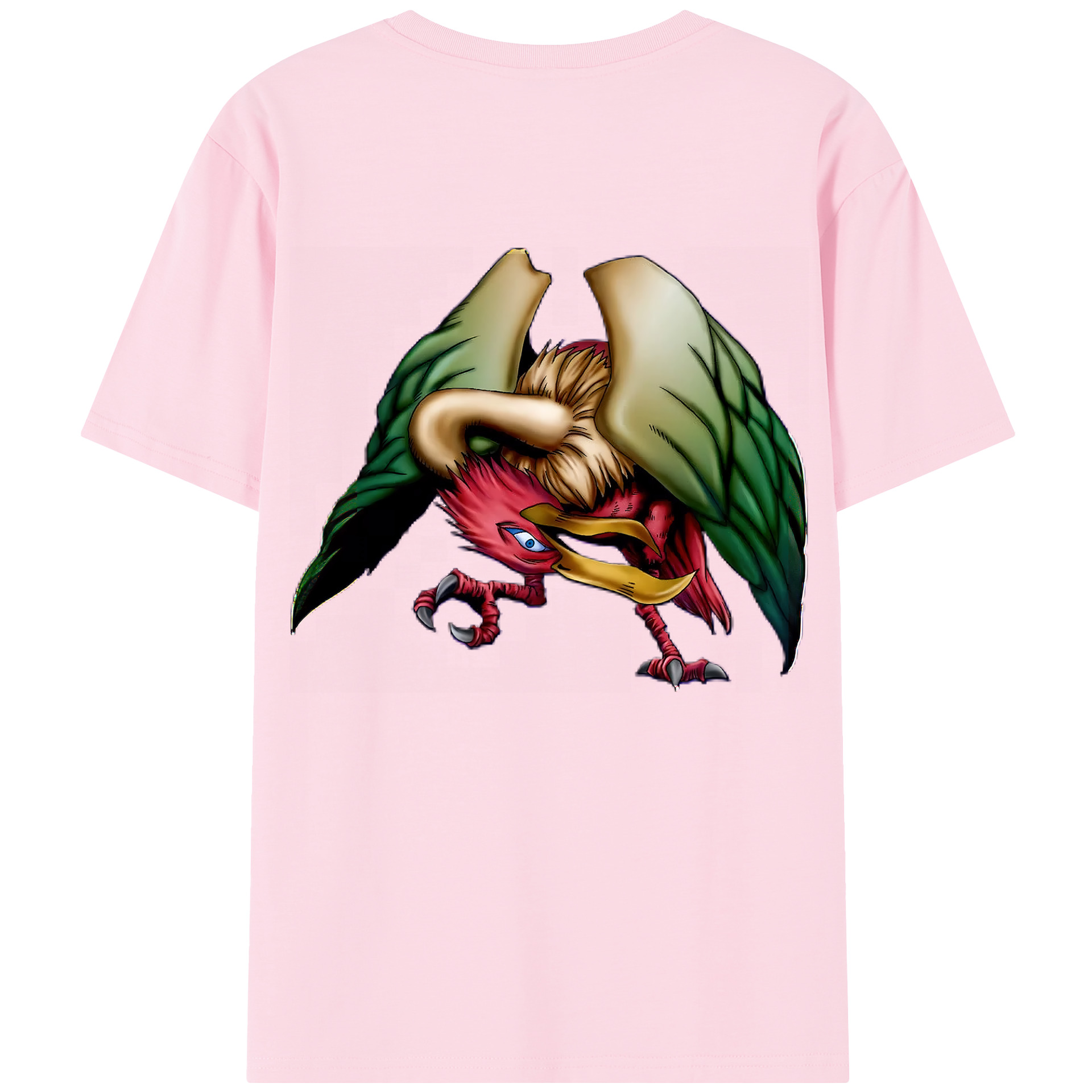 （画像用） 遊☆戯☆王 Yu-Gi-Oh! 綿100％半袖Tシャツ（背面プリント）