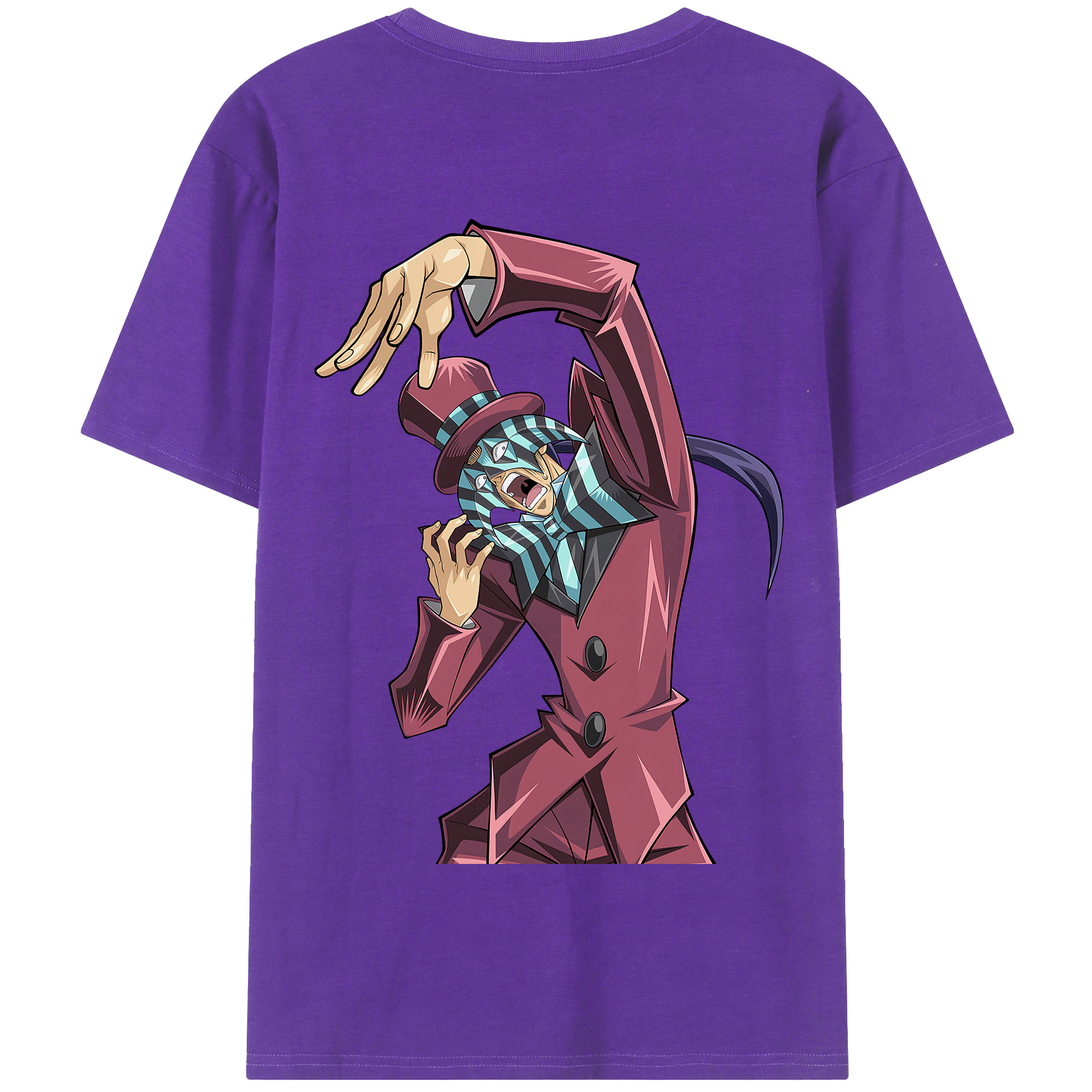 （画像用） 遊☆戯☆王 Yu-Gi-Oh! 綿100％半袖Tシャツ（背面プリント）