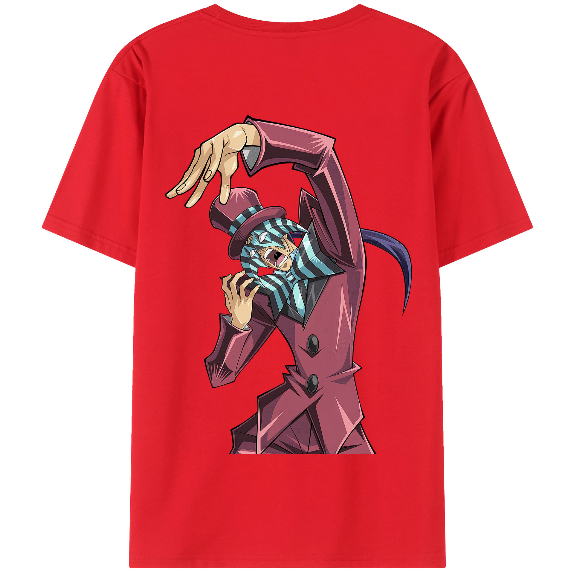 （画像用） 遊☆戯☆王 Yu-Gi-Oh! 綿100％半袖Tシャツ（背面プリント）