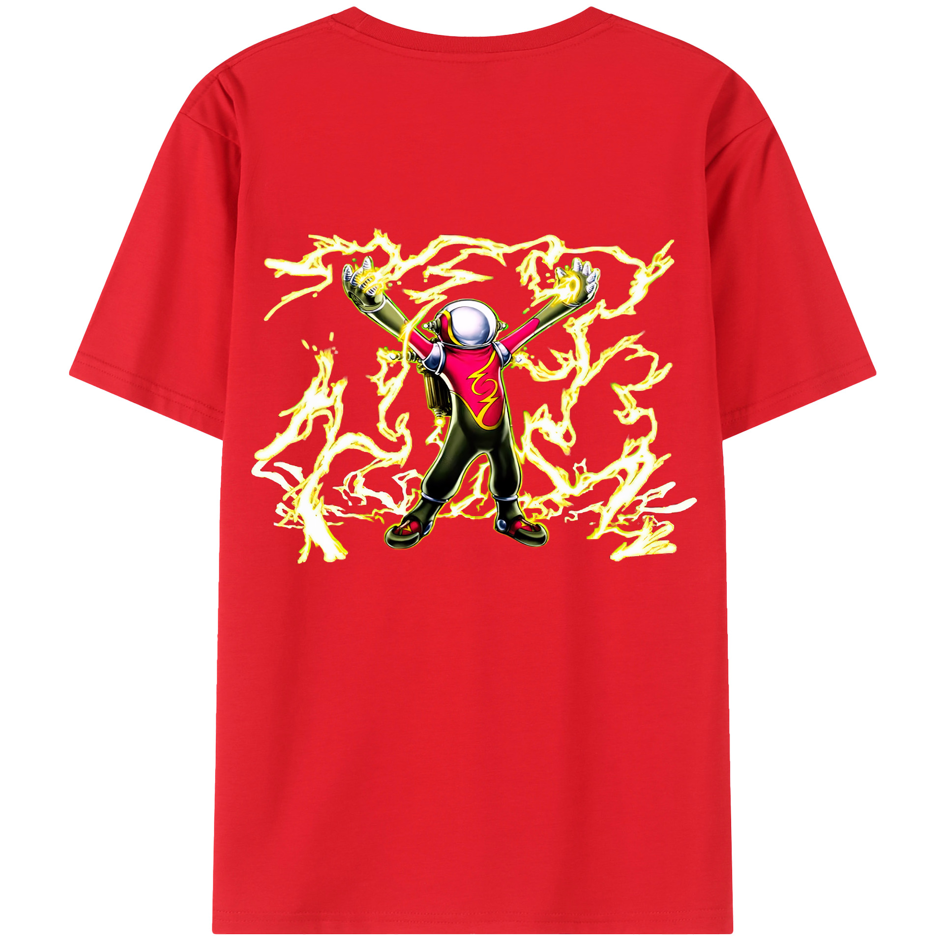 （画像用） 遊☆戯☆王 Yu-Gi-Oh! 綿100％半袖Tシャツ（背面プリント）