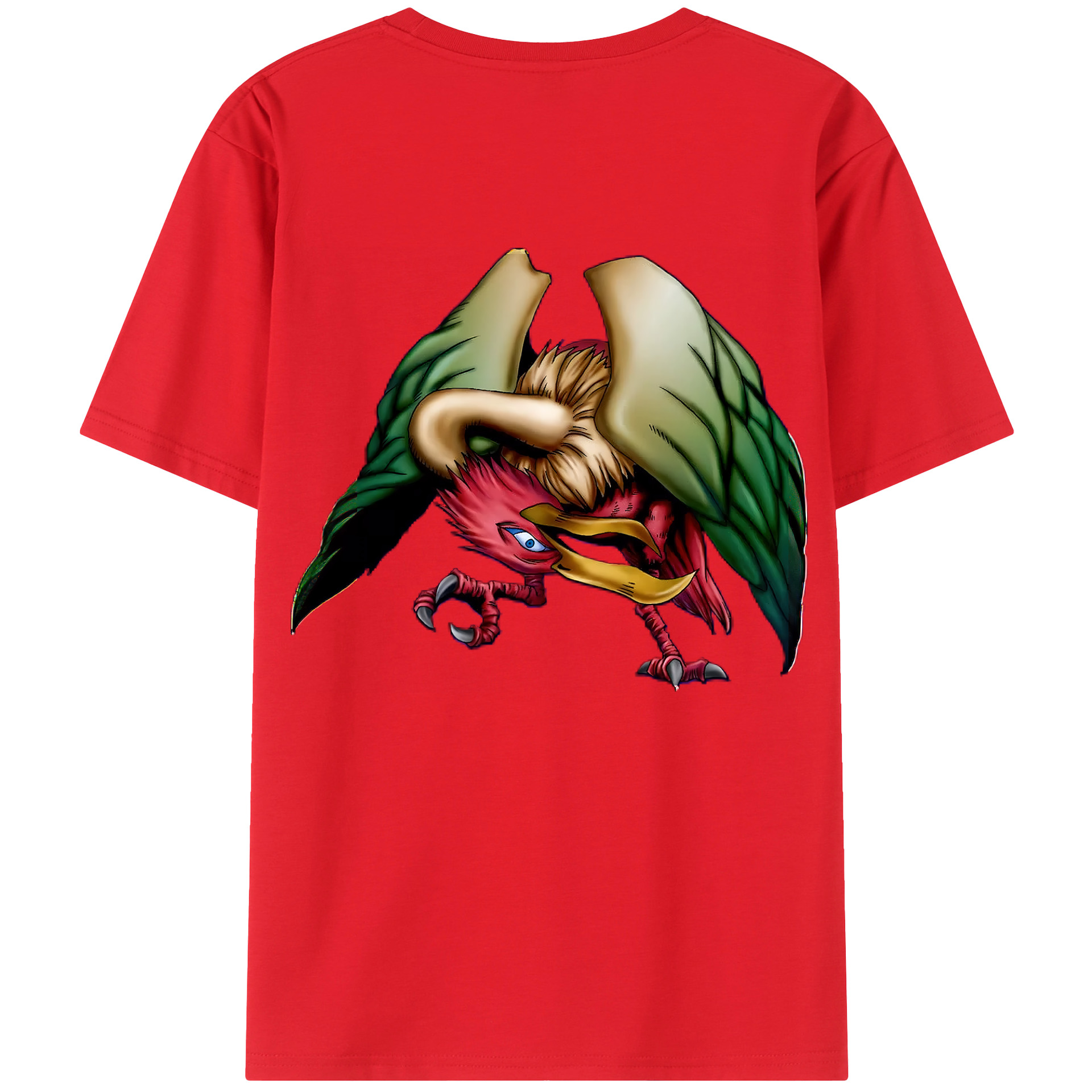 （画像用） 遊☆戯☆王 Yu-Gi-Oh! 綿100％半袖Tシャツ（背面プリント）