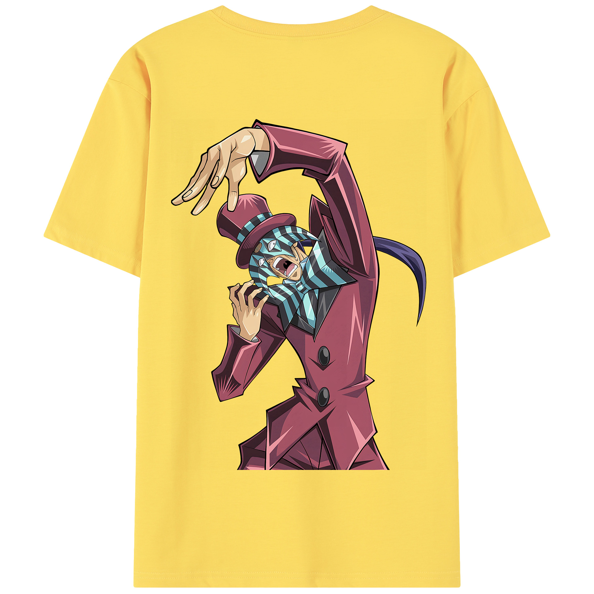 （画像用） 遊☆戯☆王 Yu-Gi-Oh! 綿100％半袖Tシャツ（背面プリント）