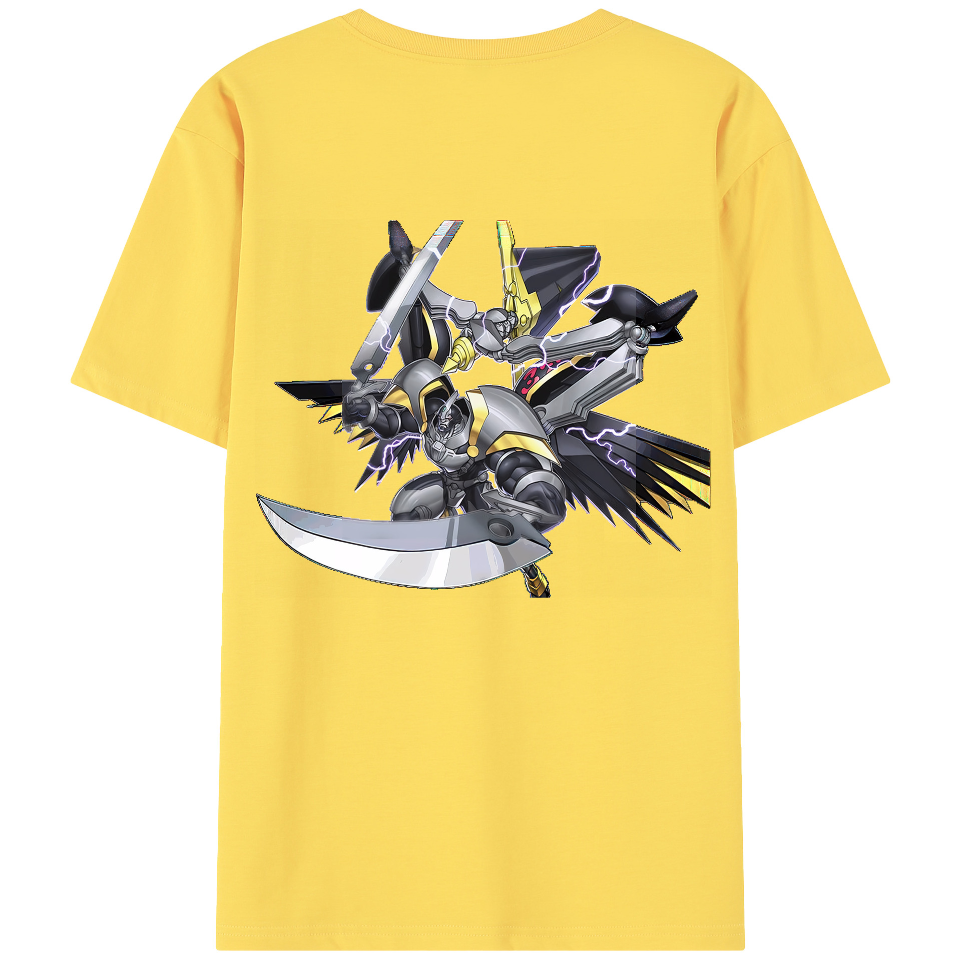 （画像用） 遊☆戯☆王 Yu-Gi-Oh! 綿100％半袖Tシャツ（背面プリント）