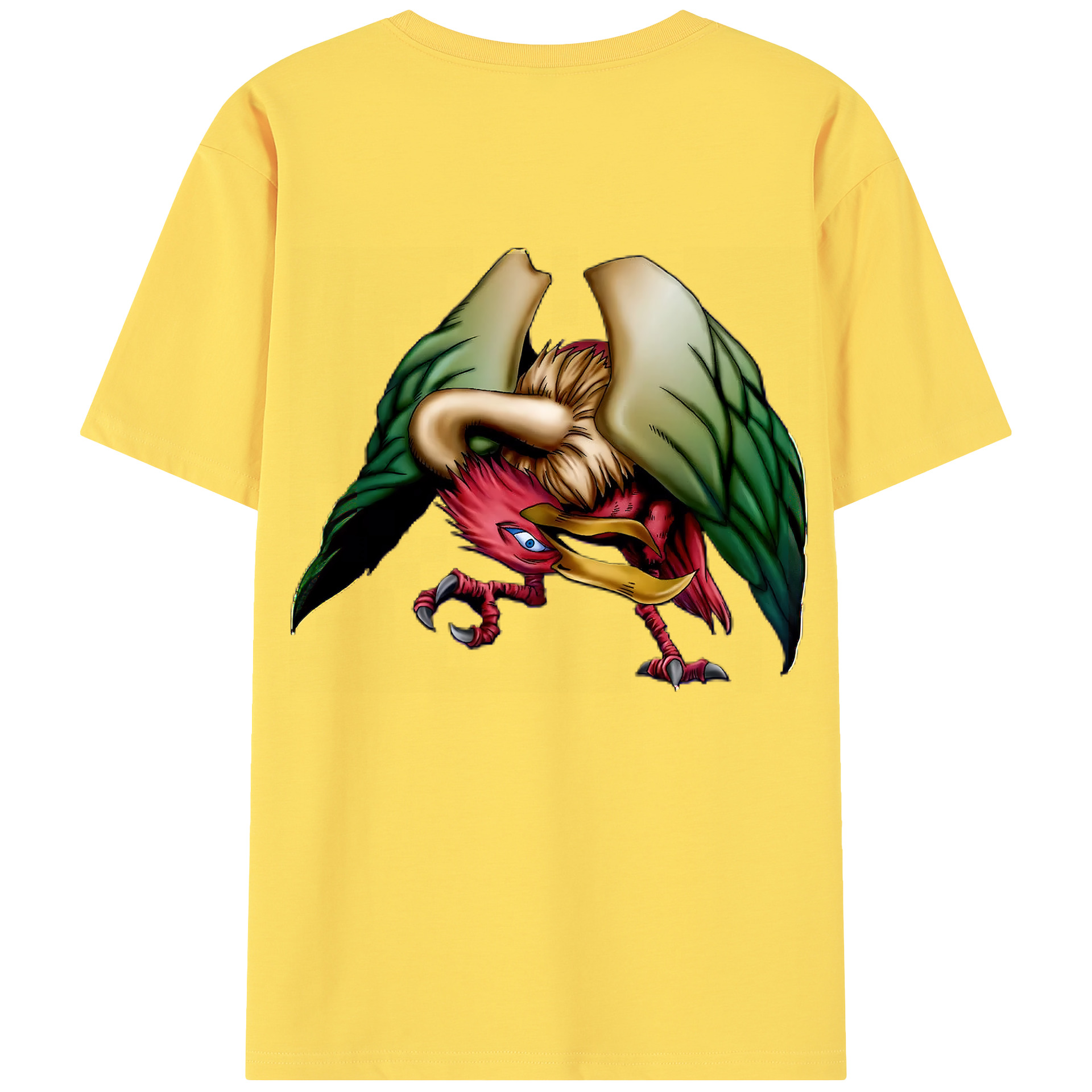 （画像用） 遊☆戯☆王 Yu-Gi-Oh! 綿100％半袖Tシャツ（背面プリント）