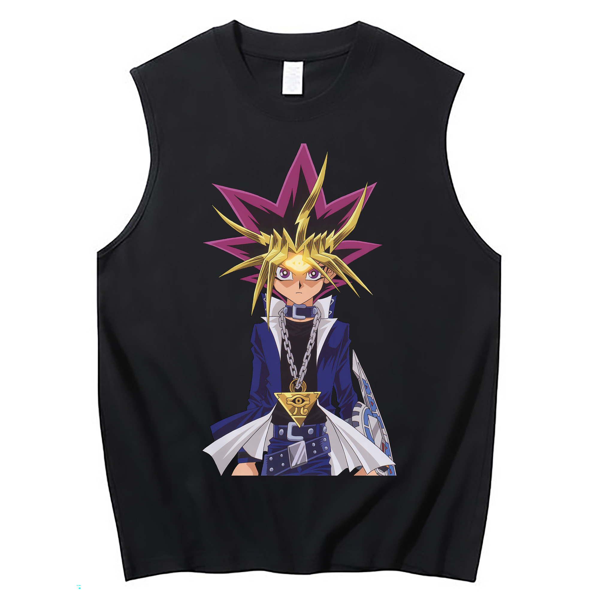（画像用） 遊☆戯☆王 Yu-Gi-Oh! コットン100％タンクトップ（フロントプリント）