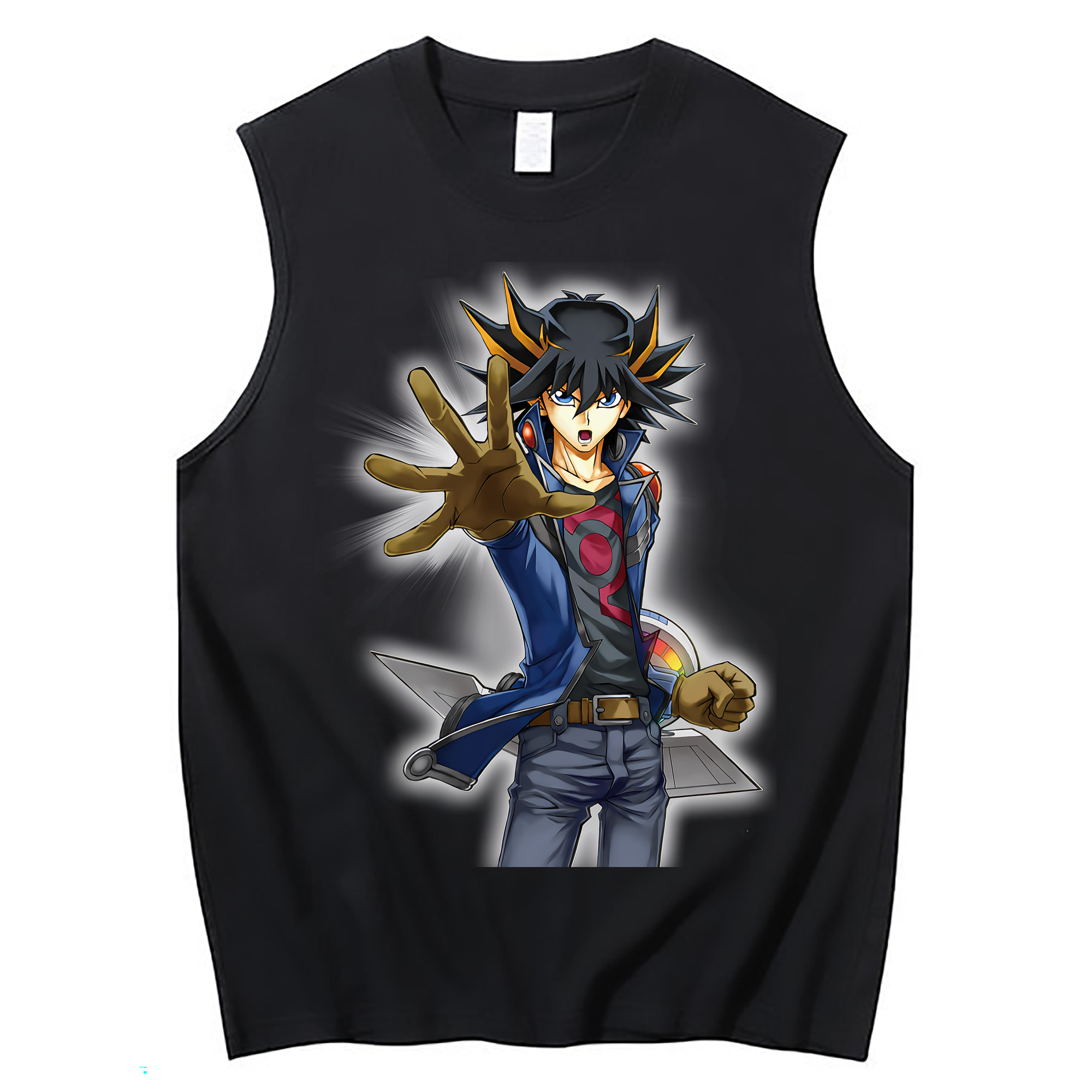 （画像用） 遊☆戯☆王 Yu-Gi-Oh! コットン100％タンクトップ（フロントプリント）
