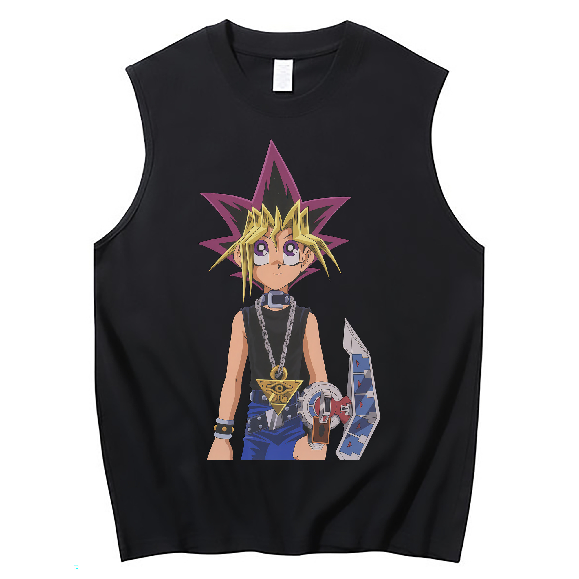 （画像用） 遊☆戯☆王 Yu-Gi-Oh! コットン100％タンクトップ（フロントプリント）