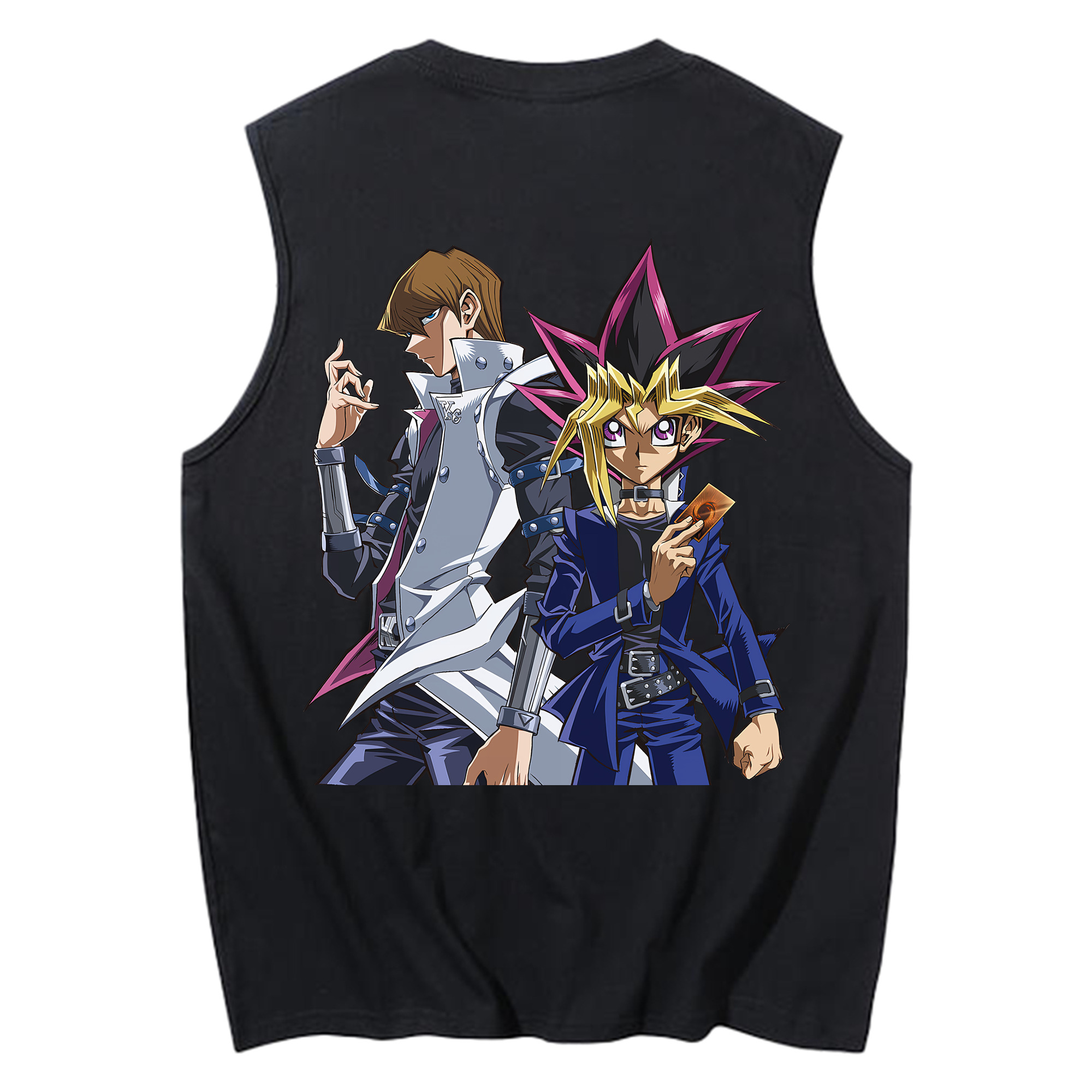 （画像用） 遊☆戯☆王 Yu-Gi-Oh! コットン100％タンクトップ（背面プリント）