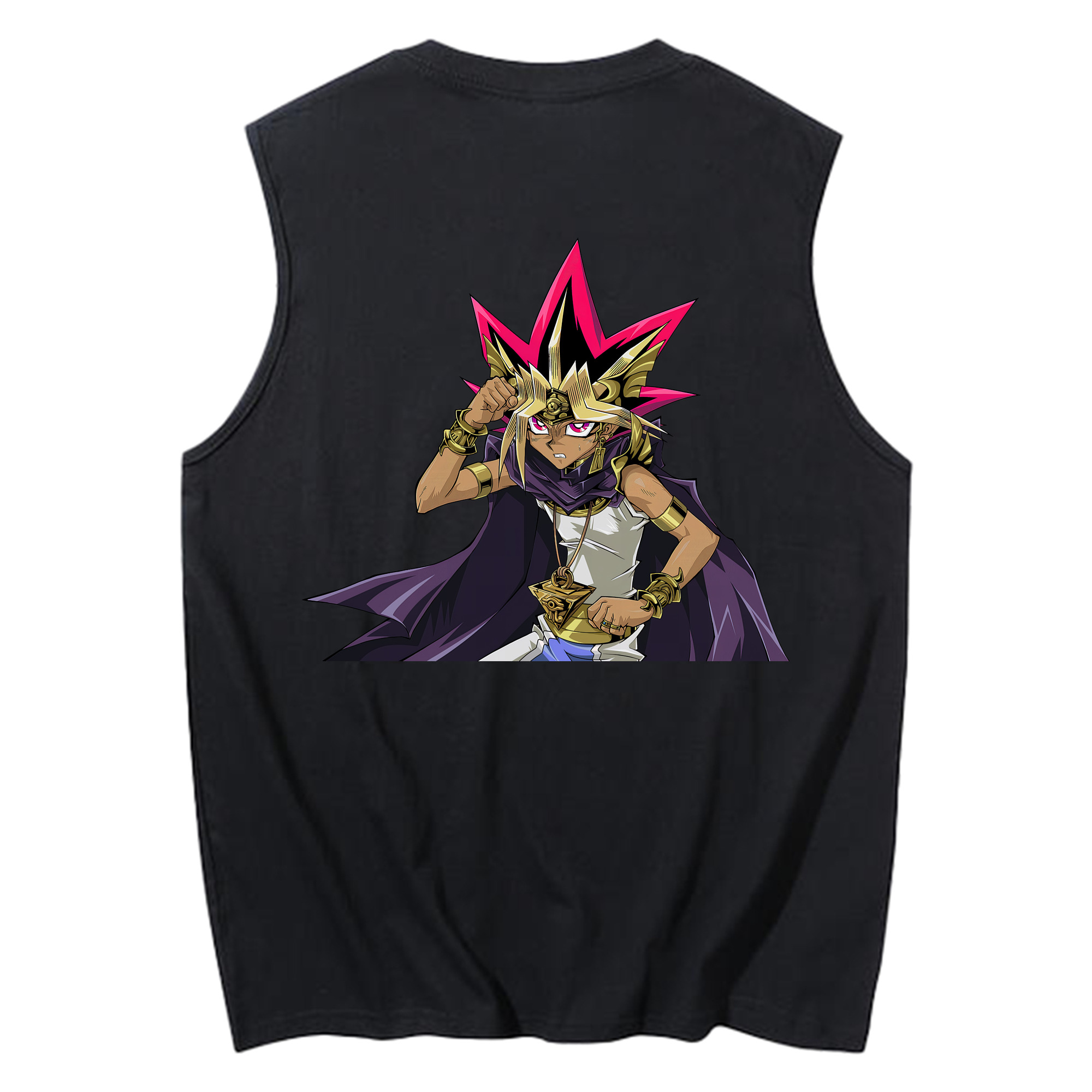 （画像用） 遊☆戯☆王 Yu-Gi-Oh! コットン100％タンクトップ（背面プリント）