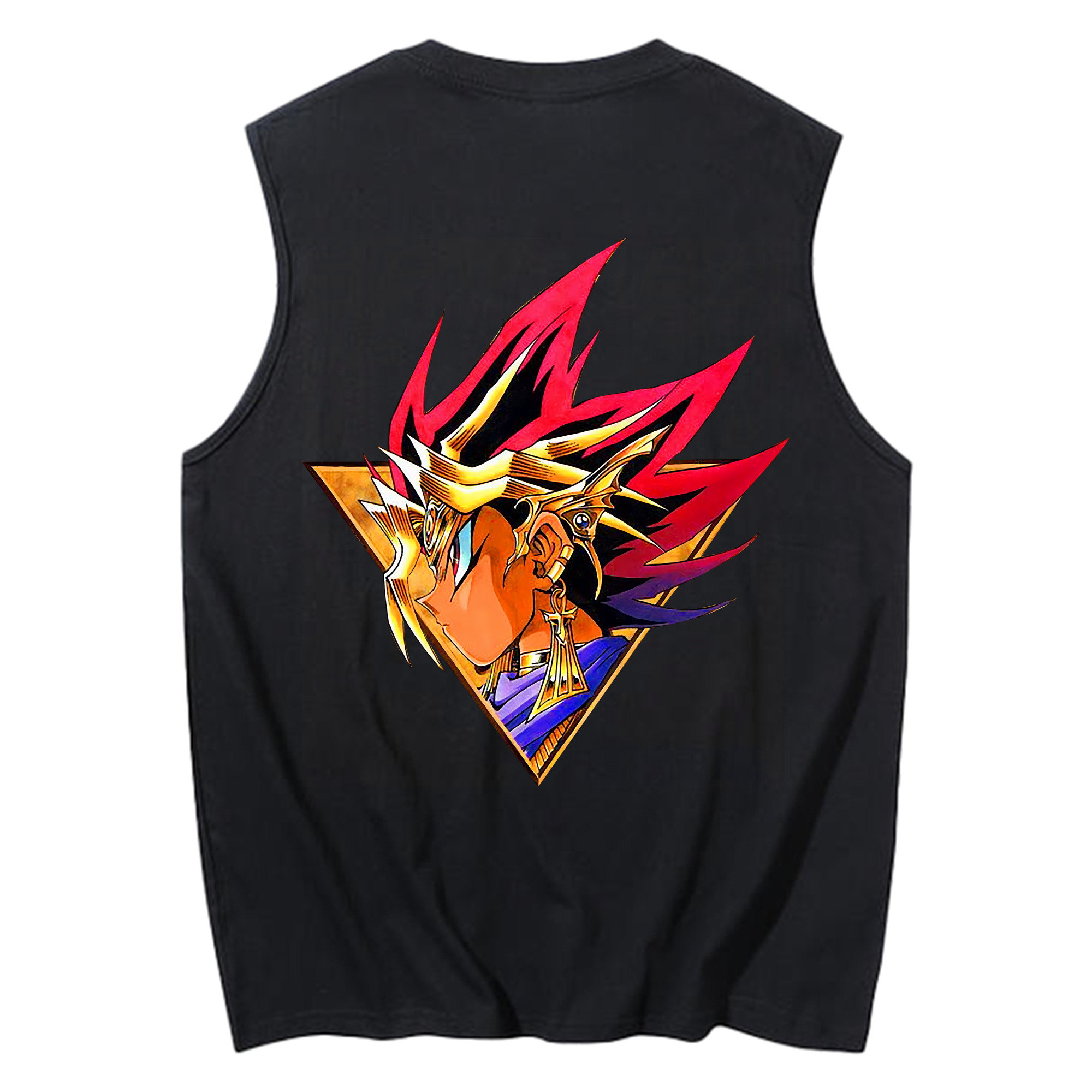 （画像用） 遊☆戯☆王 Yu-Gi-Oh! コットン100％タンクトップ（背面プリント）