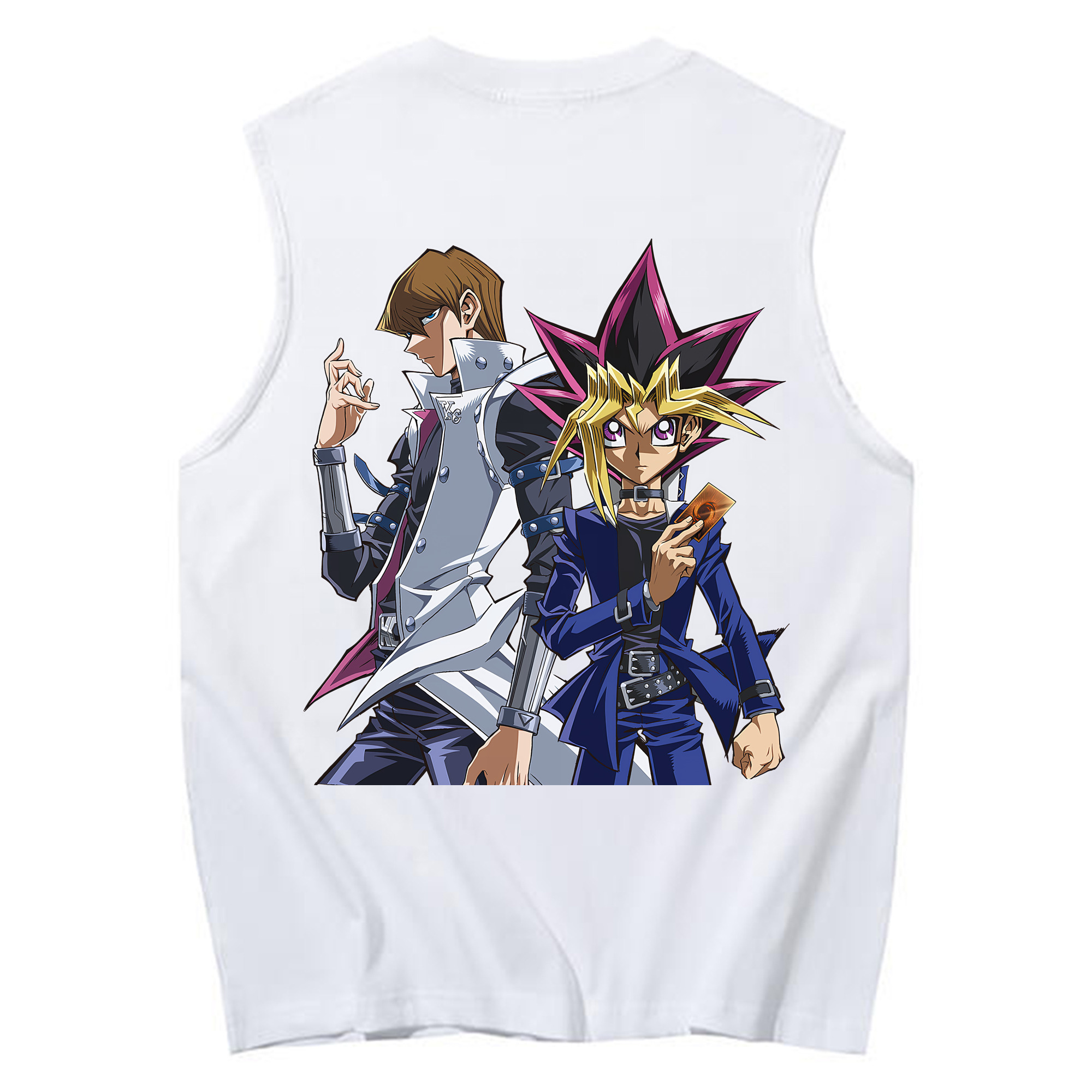 （画像用） 遊☆戯☆王 Yu-Gi-Oh! コットン100％タンクトップ（背面プリント）