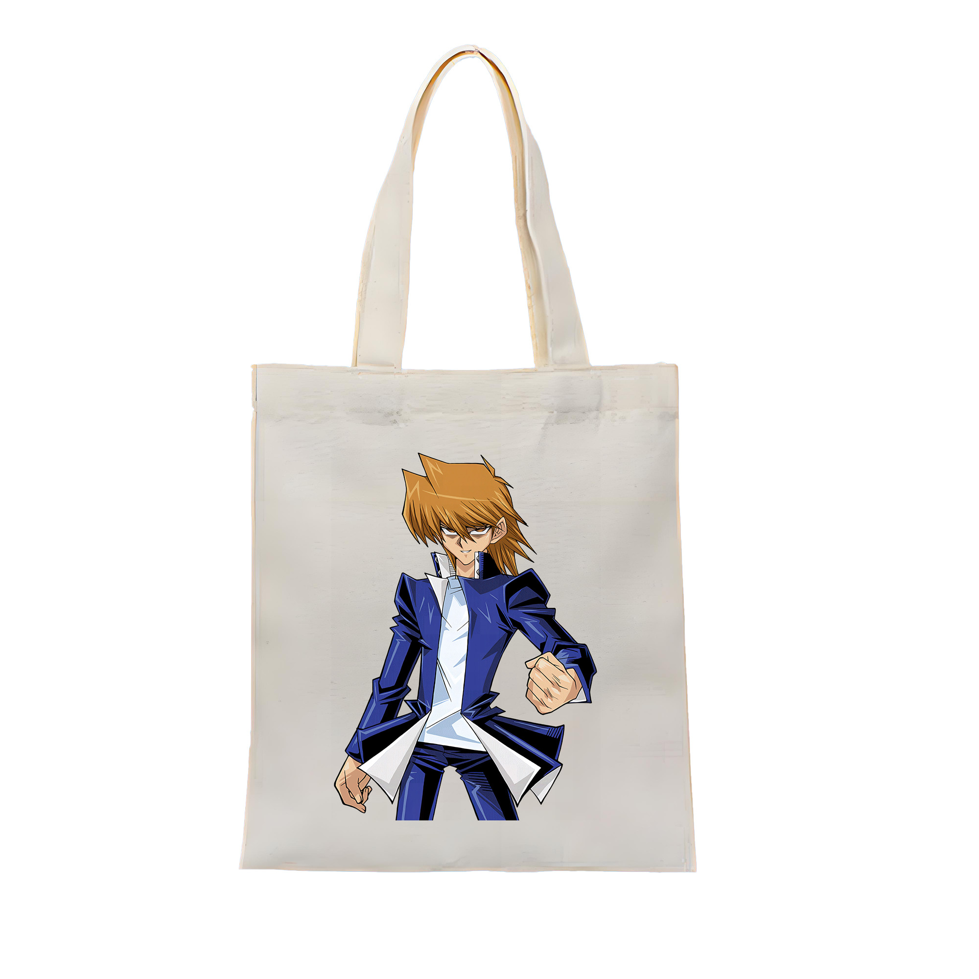 （画像用） 遊☆戯☆王 Yu-Gi-Oh! 縦型キャンバス生地手提げバッグ　トートバッグ