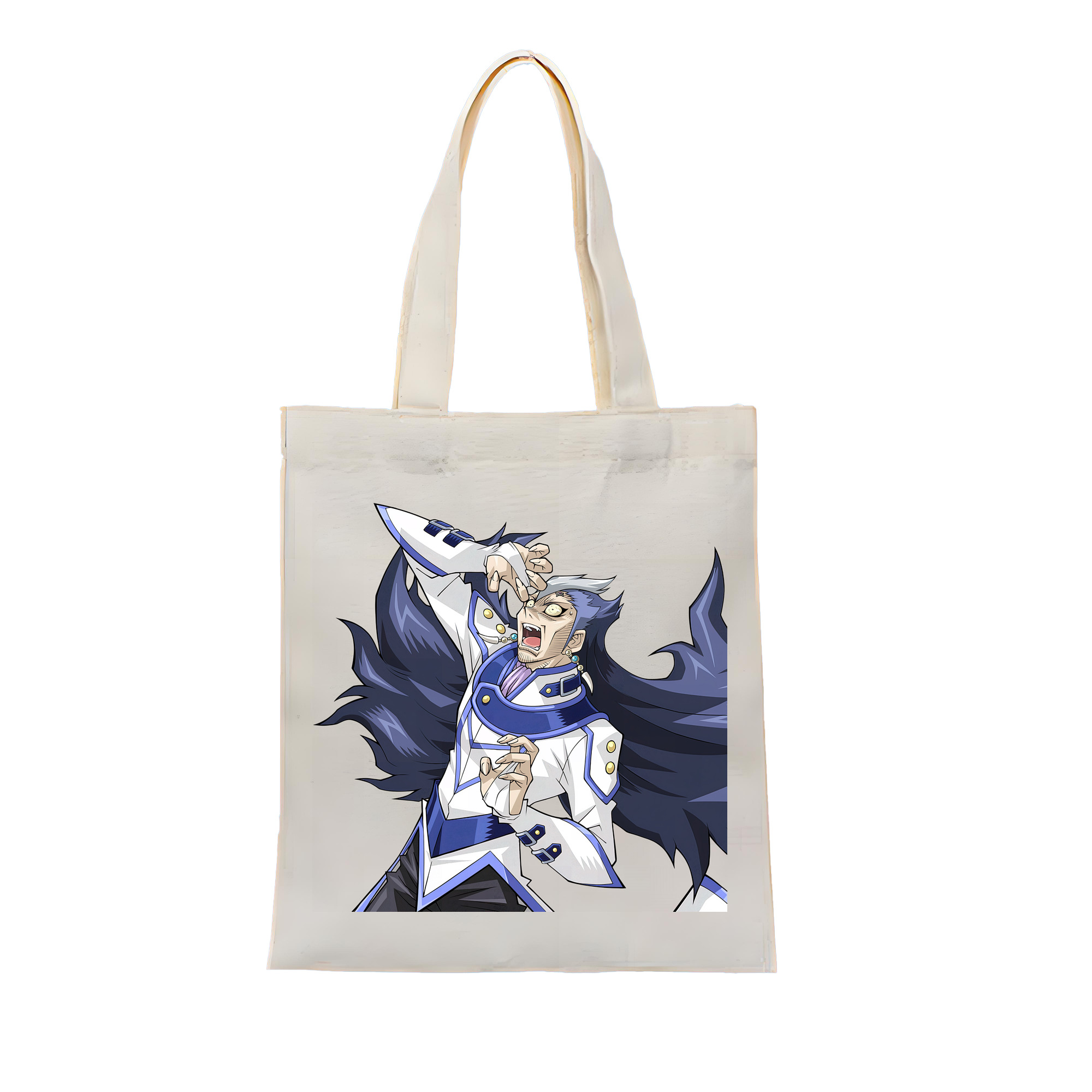 （画像用） 遊☆戯☆王 Yu-Gi-Oh! 縦型キャンバス生地手提げバッグ　トートバッグ