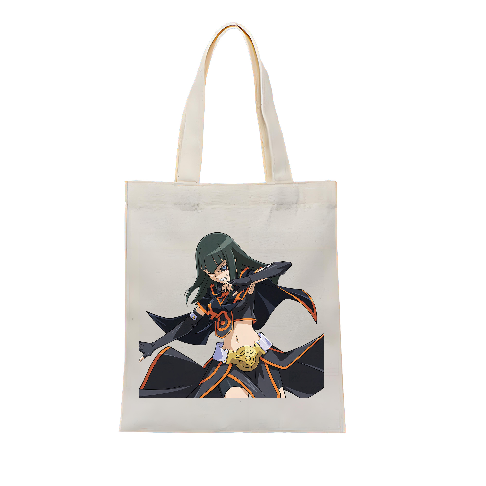 （画像用） 遊☆戯☆王 Yu-Gi-Oh! 縦型キャンバス生地手提げバッグ　トートバッグ