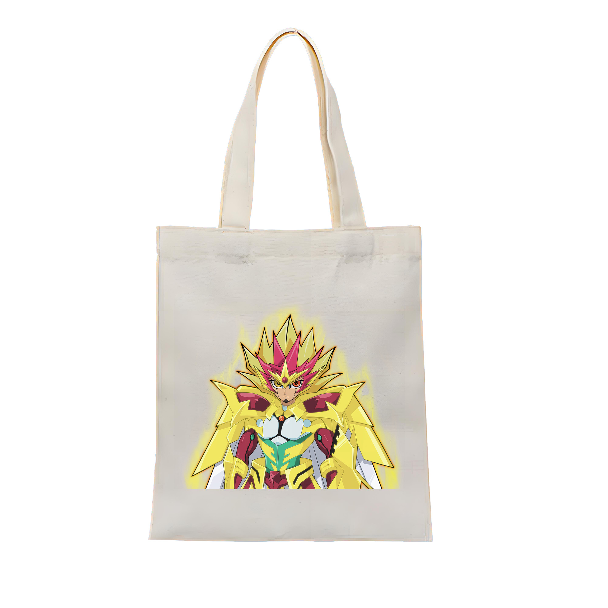 （画像用） 遊☆戯☆王 Yu-Gi-Oh! 縦型キャンバス生地手提げバッグ　トートバッグ