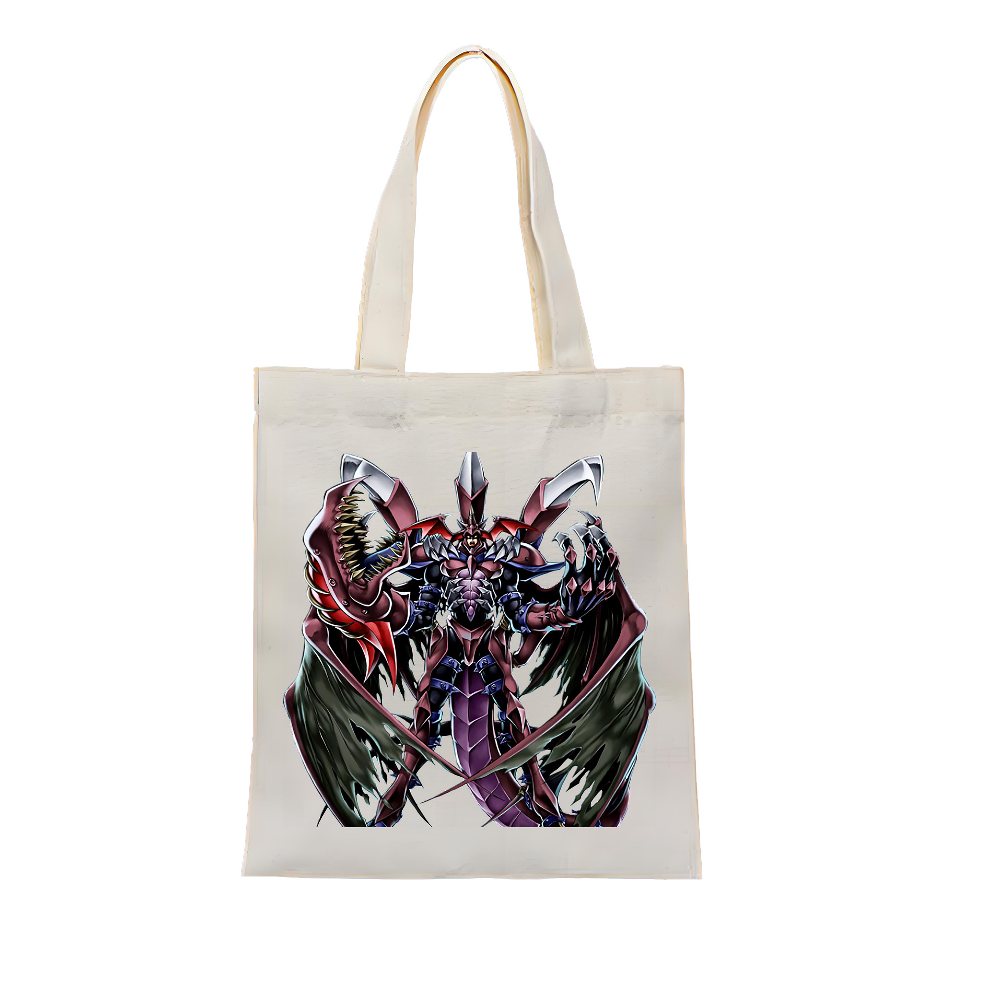（画像用） 遊☆戯☆王 Yu-Gi-Oh! 縦型キャンバス生地手提げバッグ　トートバッグ